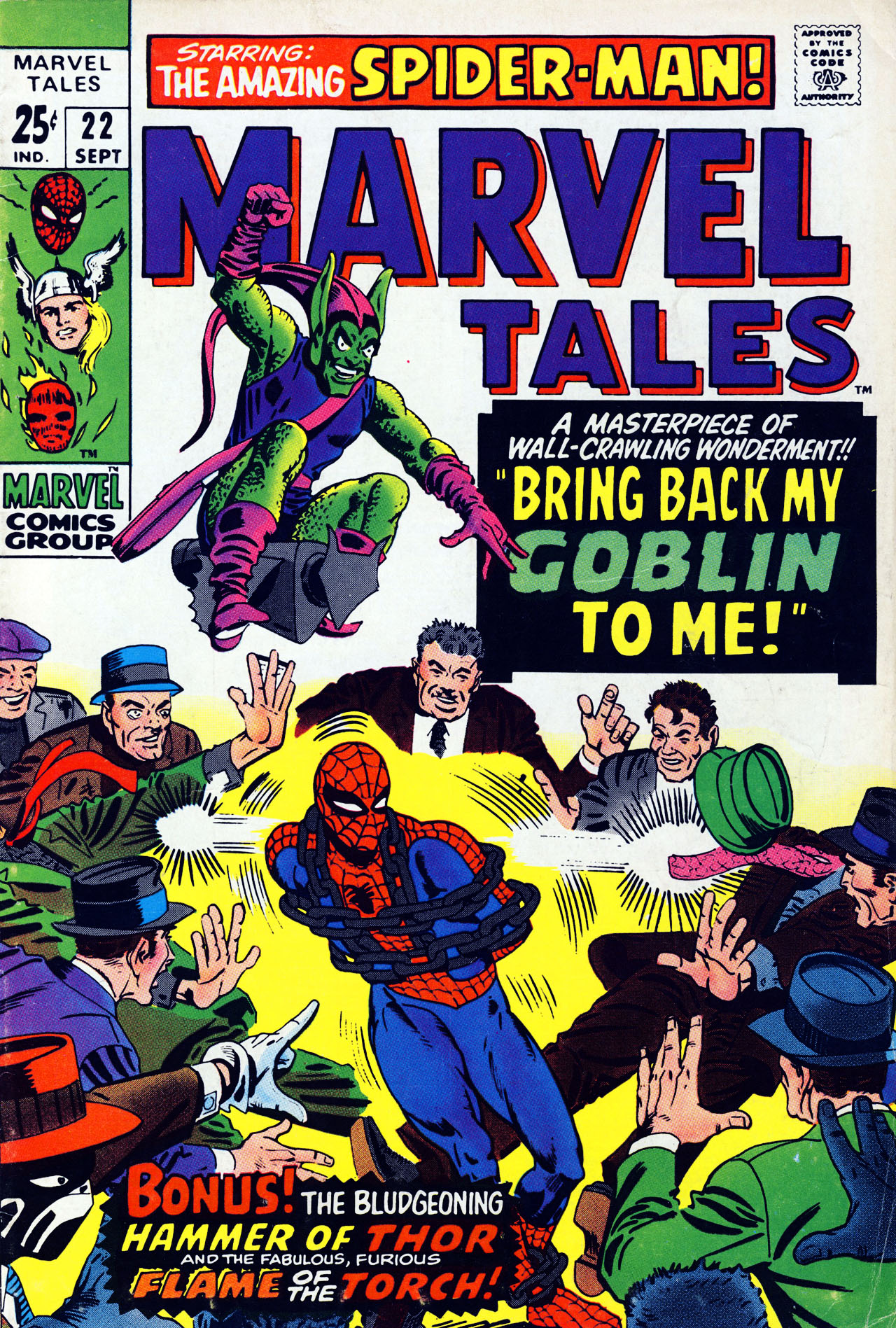 Read online Marvel Tales (1964) comic -  Issue #22 - 1