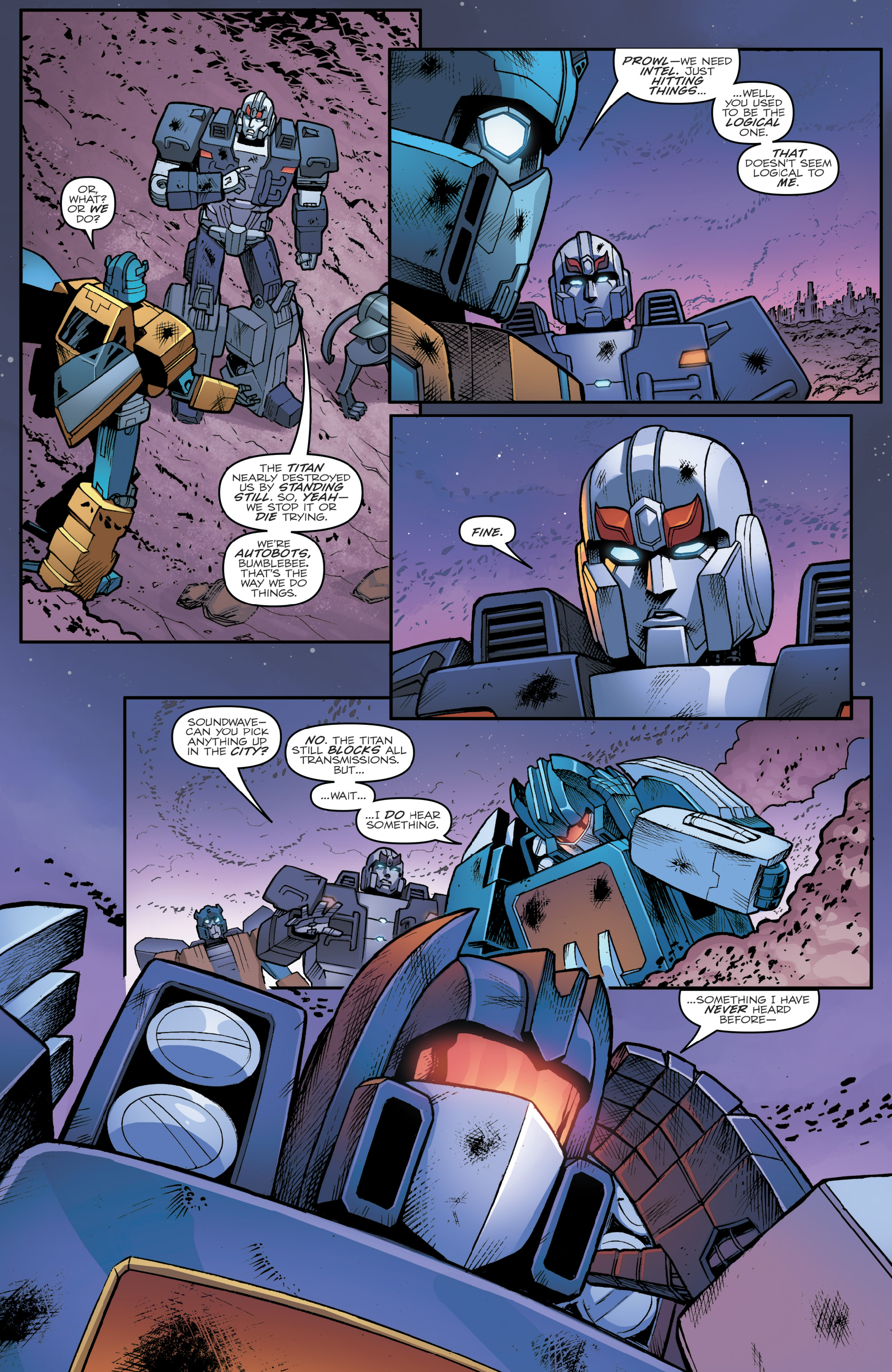Read online The Transformers: Dark Cybertron comic -  Issue # Full - 95