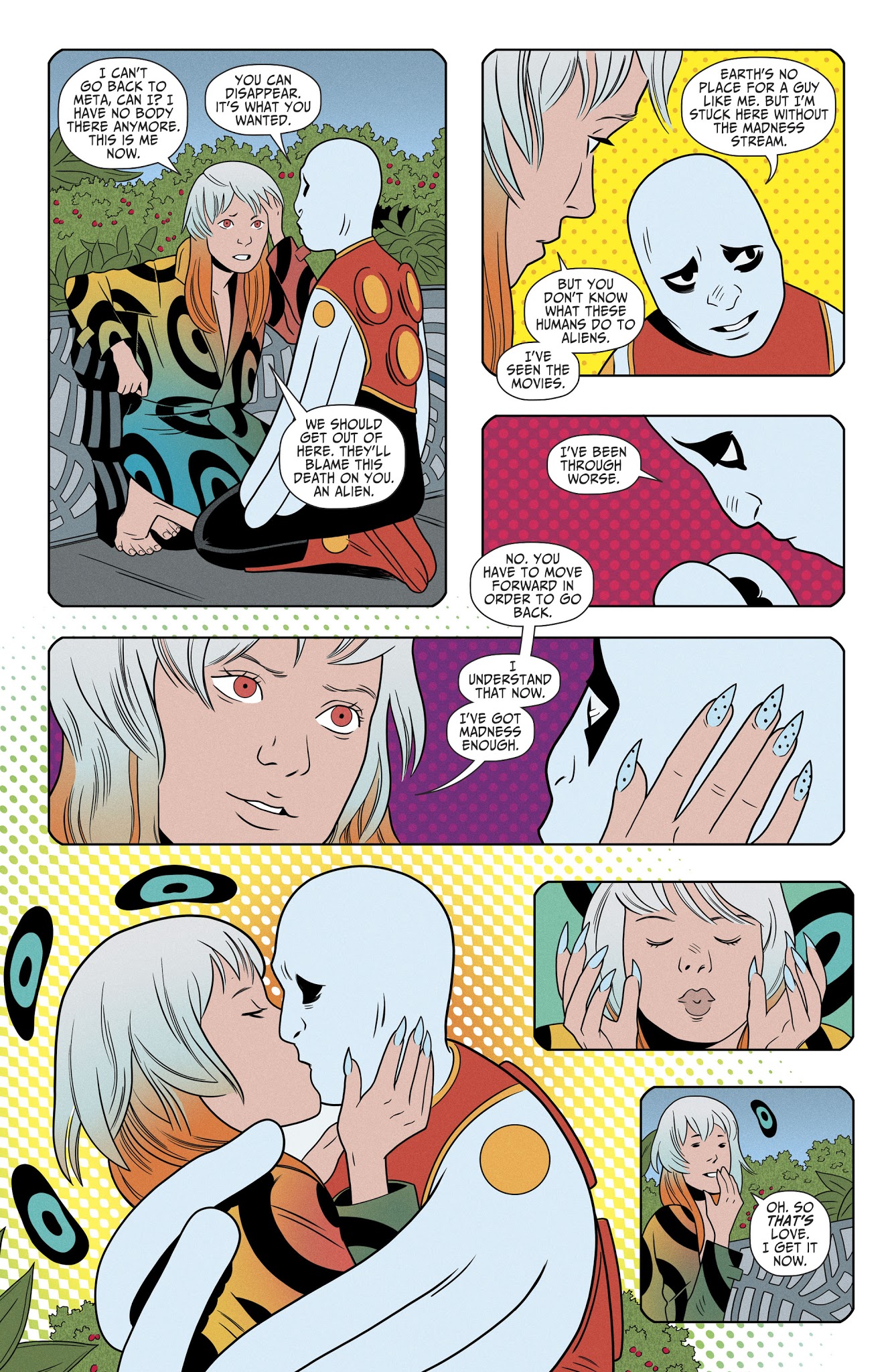 Read online Shade, the Changing Girl comic -  Issue #12 - 22