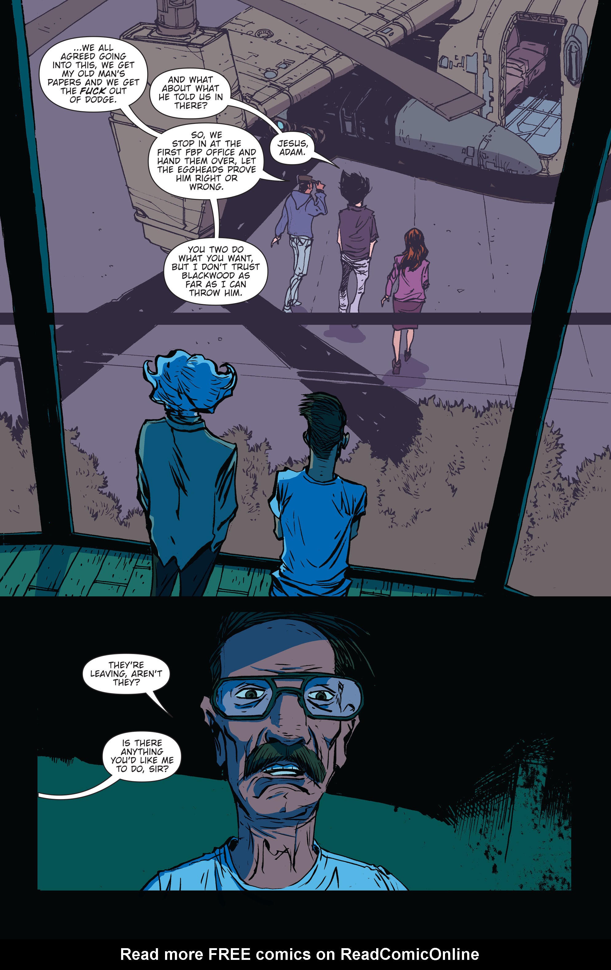 Read online FBP: Federal Bureau of Physics comic -  Issue #16 - 18