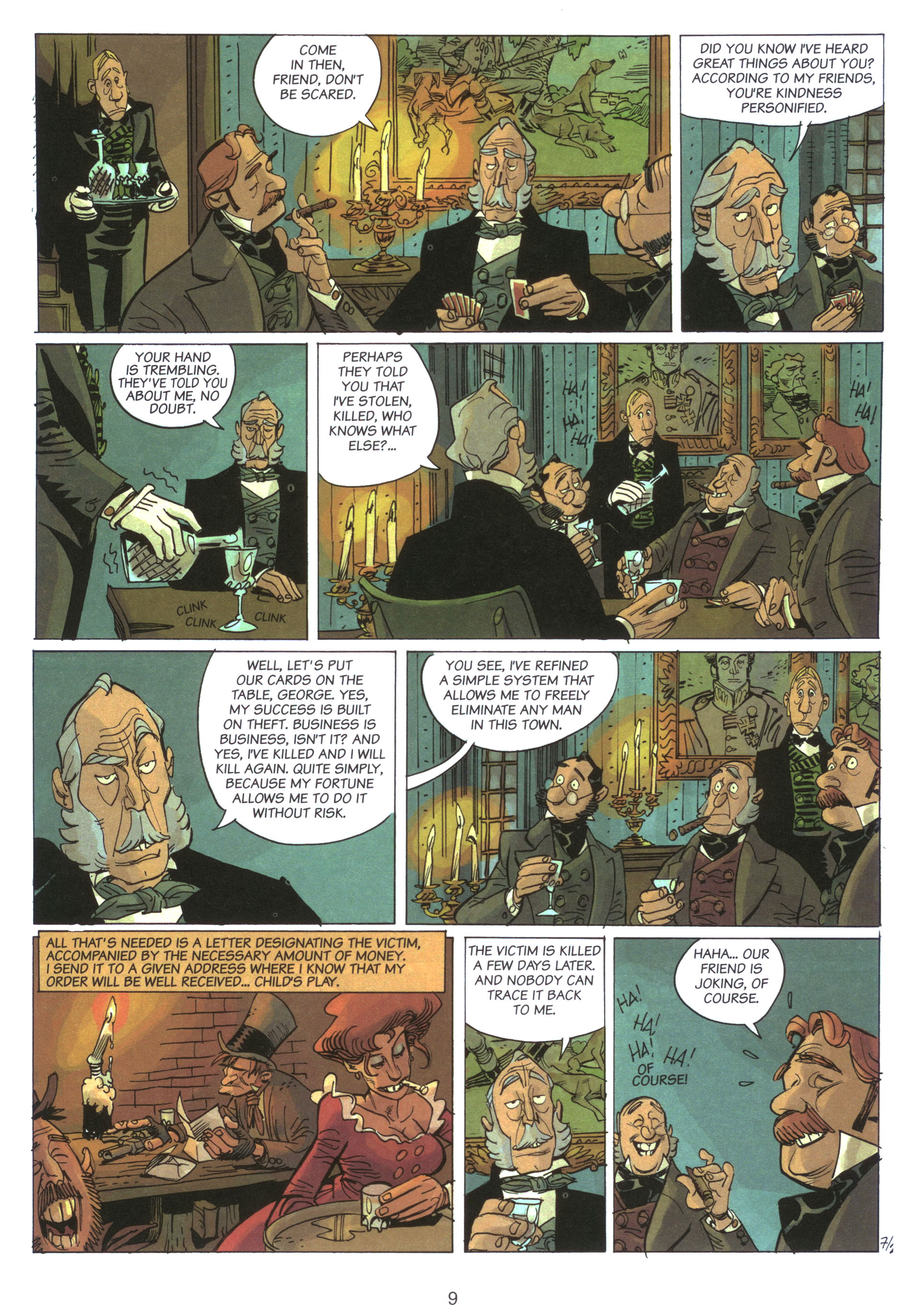 Read online Green Manor comic -  Issue #2 - 9