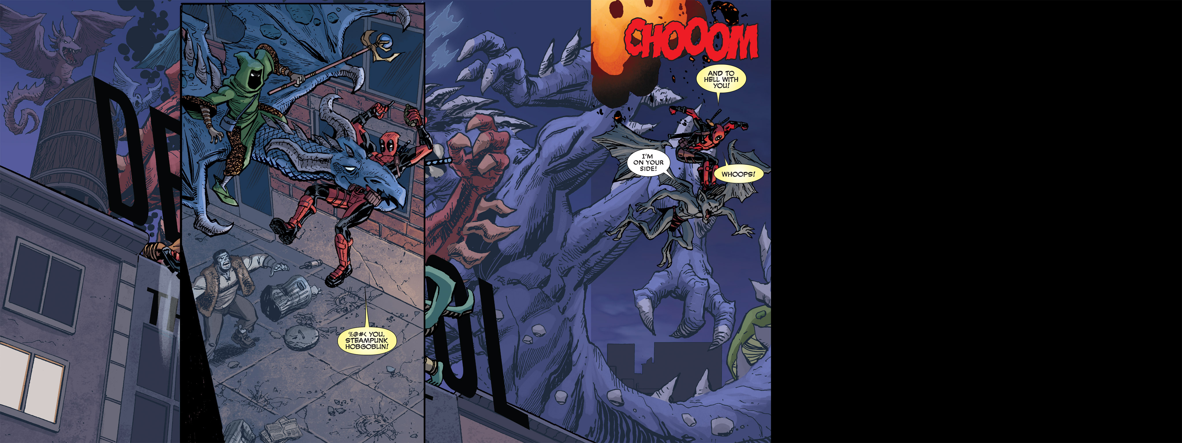 Read online Deadpool: Dracula's Gauntlet comic -  Issue # Part 8 - 6