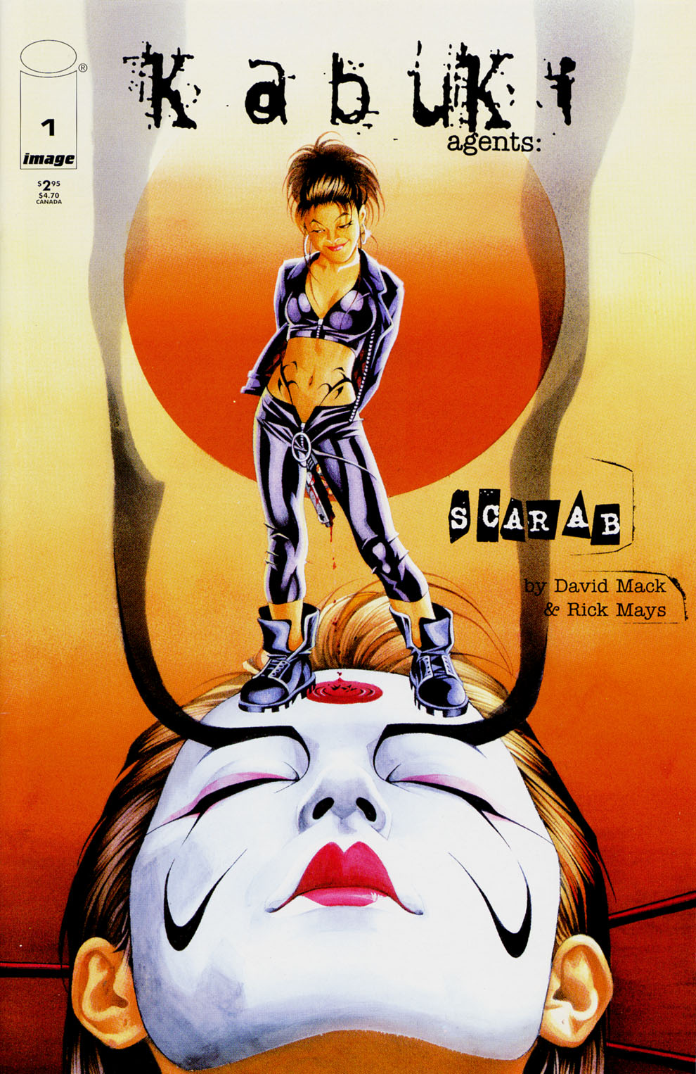 Read online Kabuki Agents: Scarab comic -  Issue #1 - 2