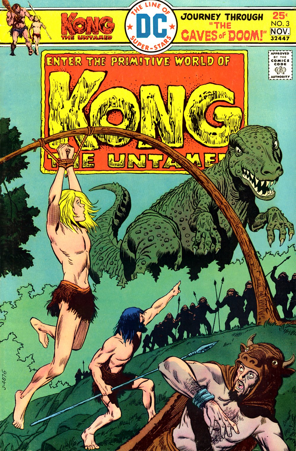Read online Kong the Untamed comic -  Issue #3 - 1