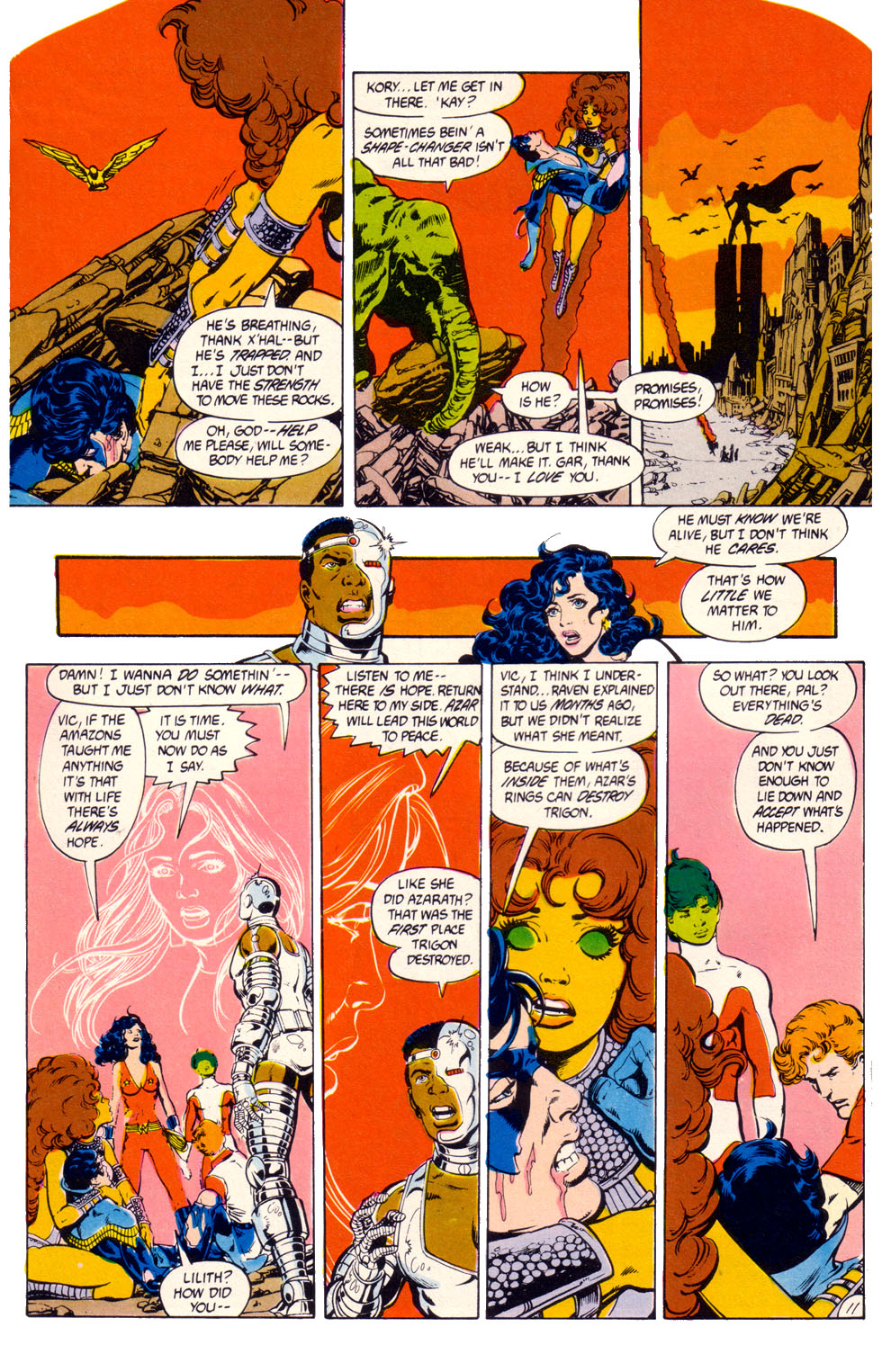 Read online Tales of the Teen Titans comic -  Issue #64 - 12