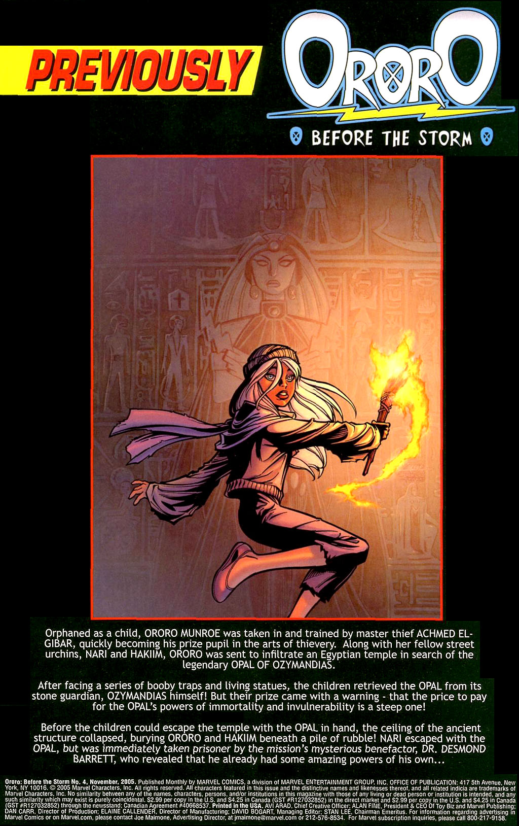 Read online Ororo: Before the Storm comic -  Issue #4 - 2