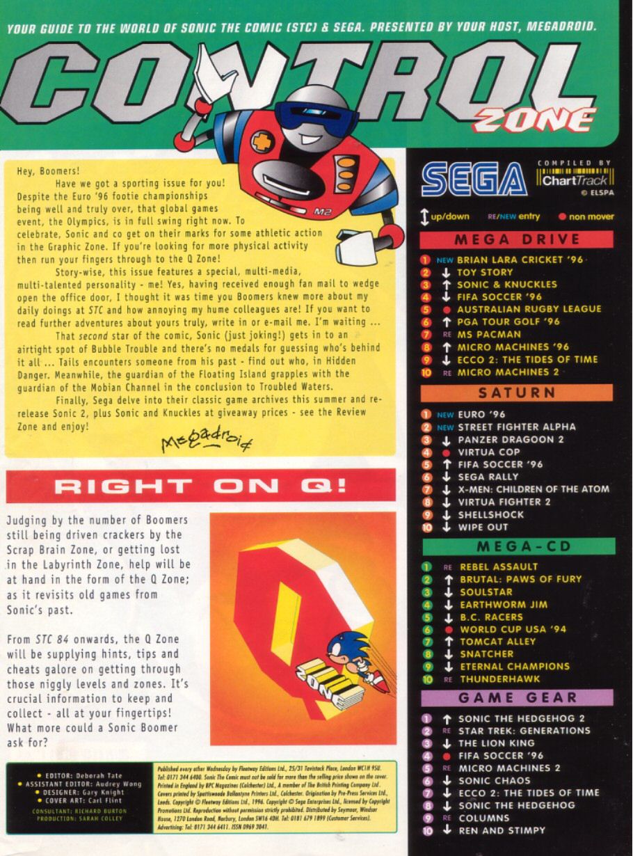 Read online Sonic the Comic comic -  Issue #83 - 2