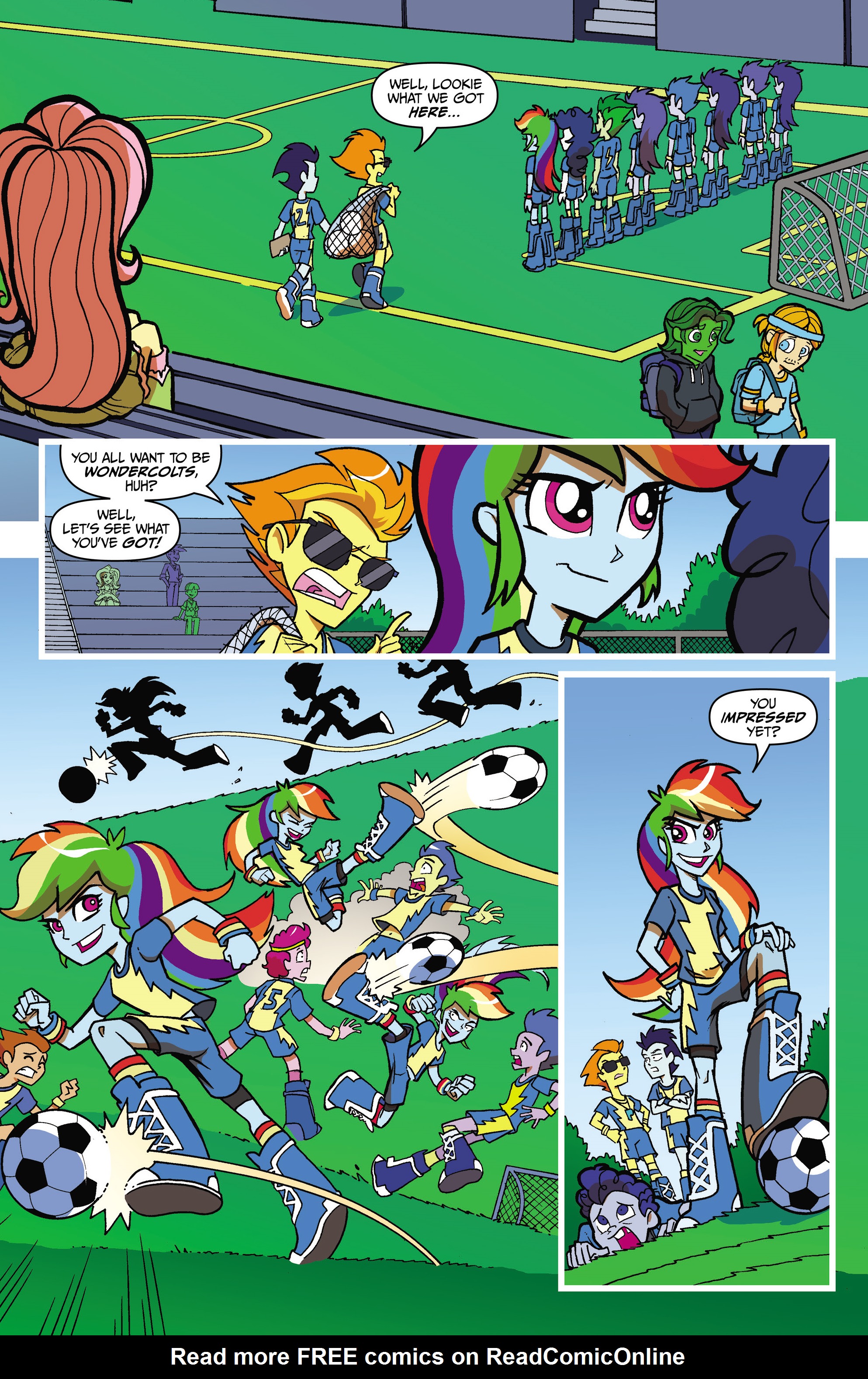 Read online My Little Pony: Equestria Girls comic -  Issue # TPB - 18