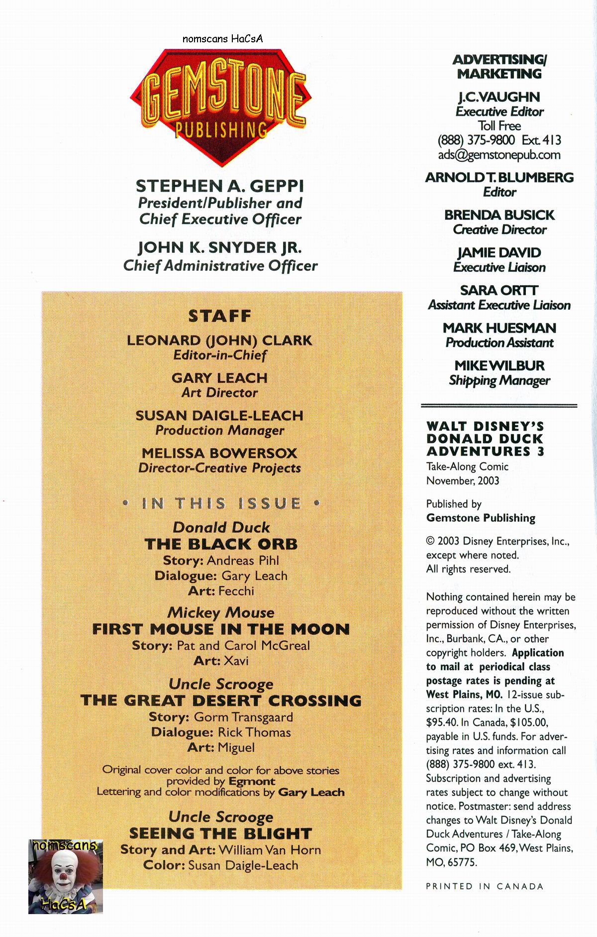 Read online Walt Disney's Donald Duck Adventures (2003) comic -  Issue #3 - 3