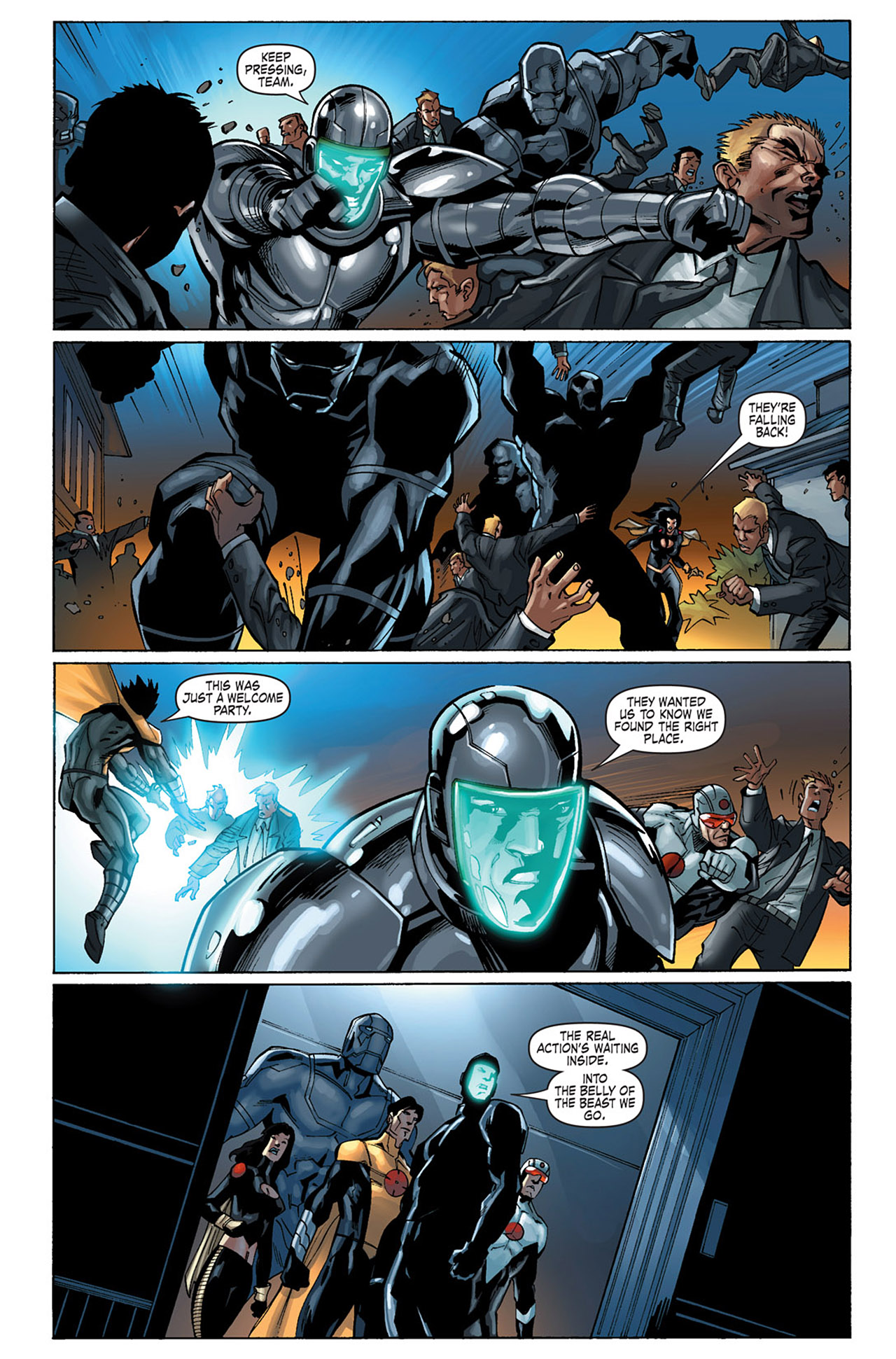 Read online The Order (2007) comic -  Issue #9 - 13