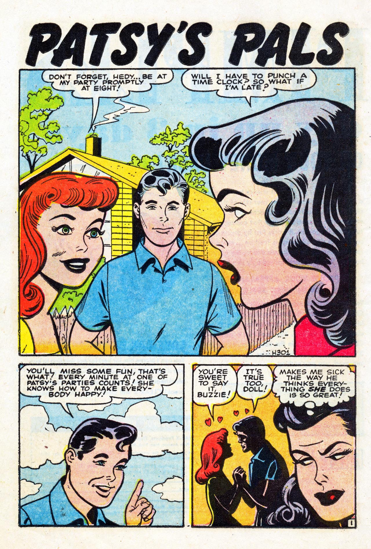 Read online Patsy and Hedy comic -  Issue #40 - 16