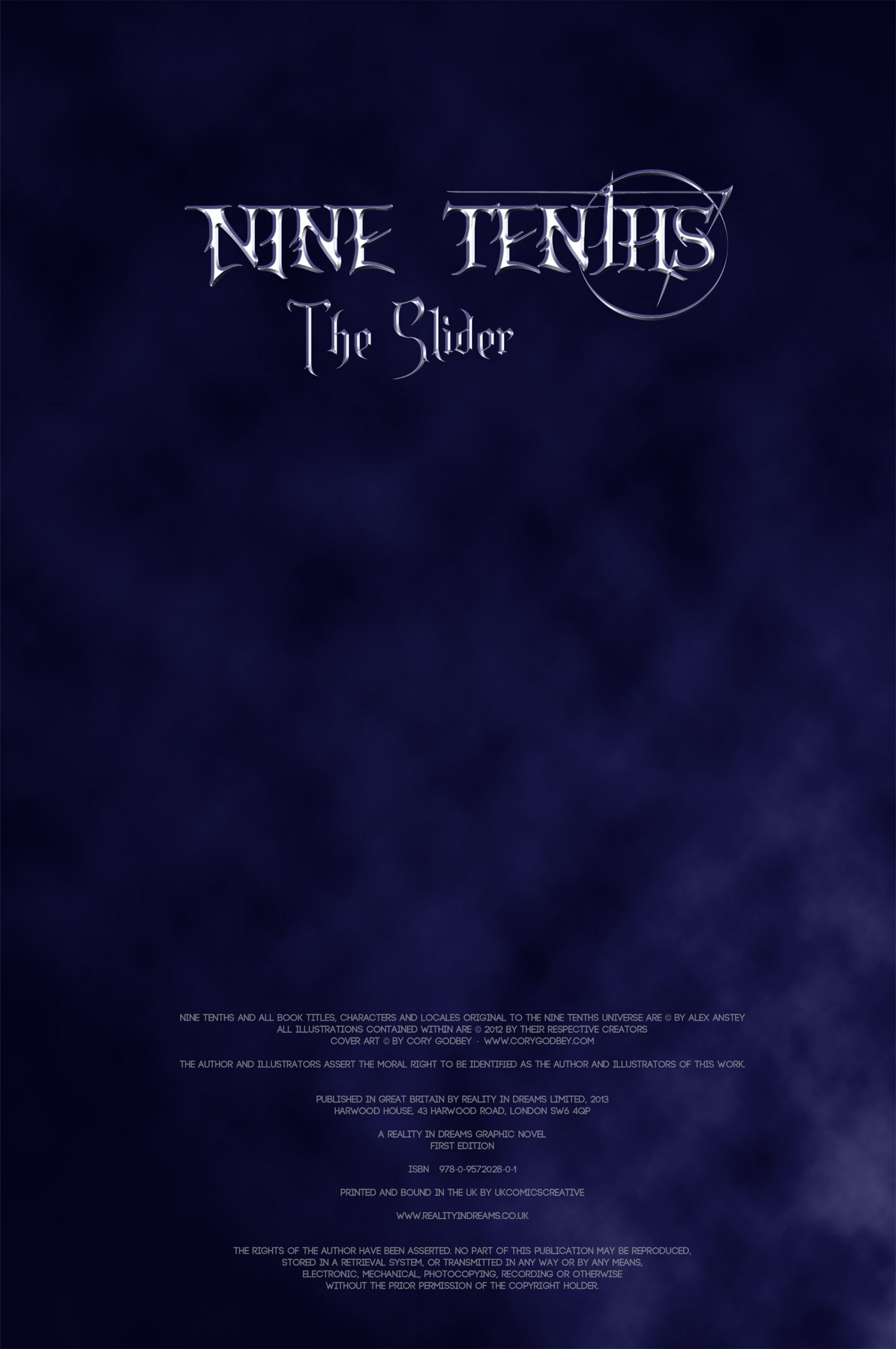 Read online Nine Tenths: The Slider comic -  Issue # TPB - 3