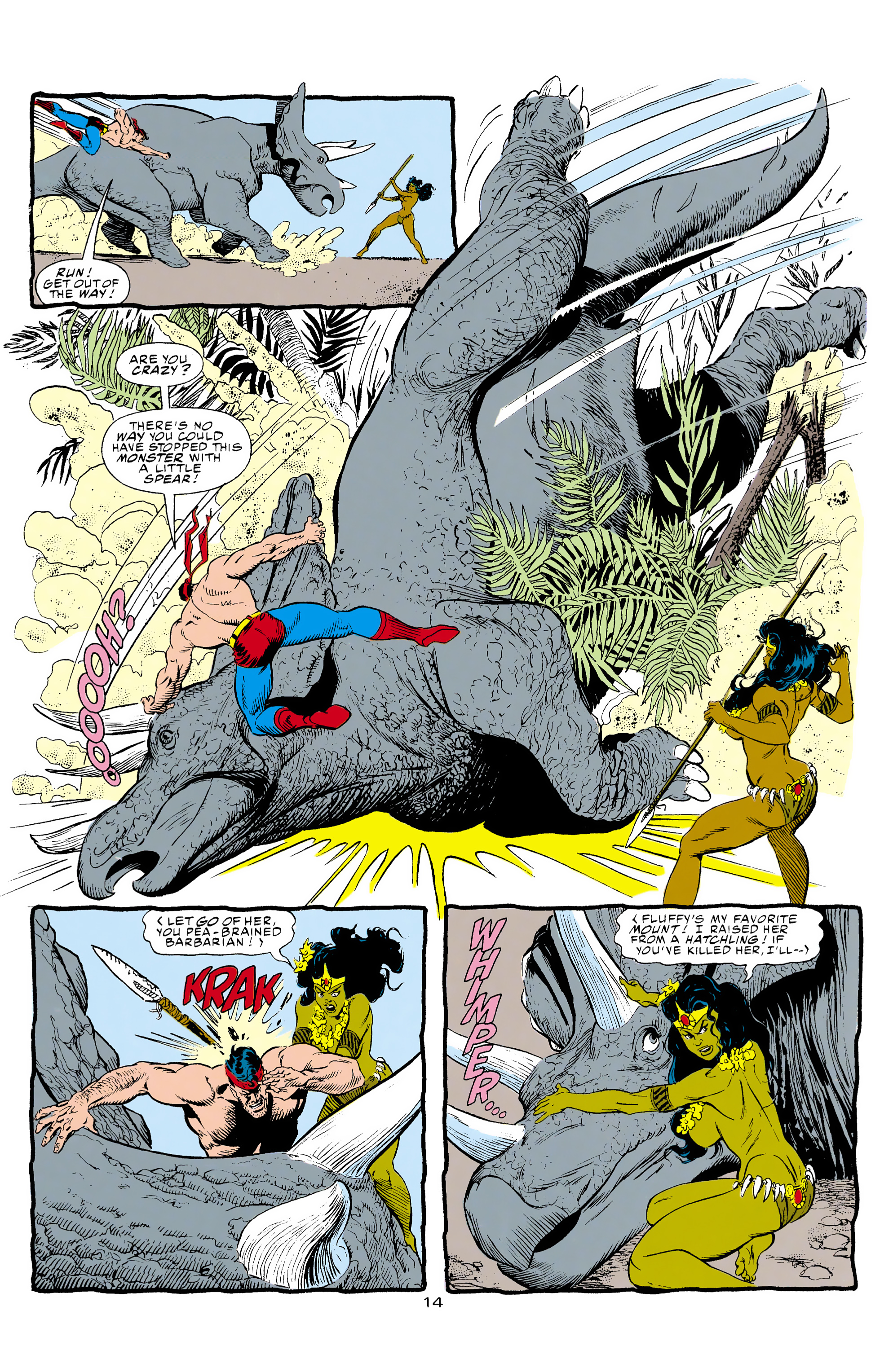 Read online Superman: The Man of Steel (1991) comic -  Issue #6 - 14