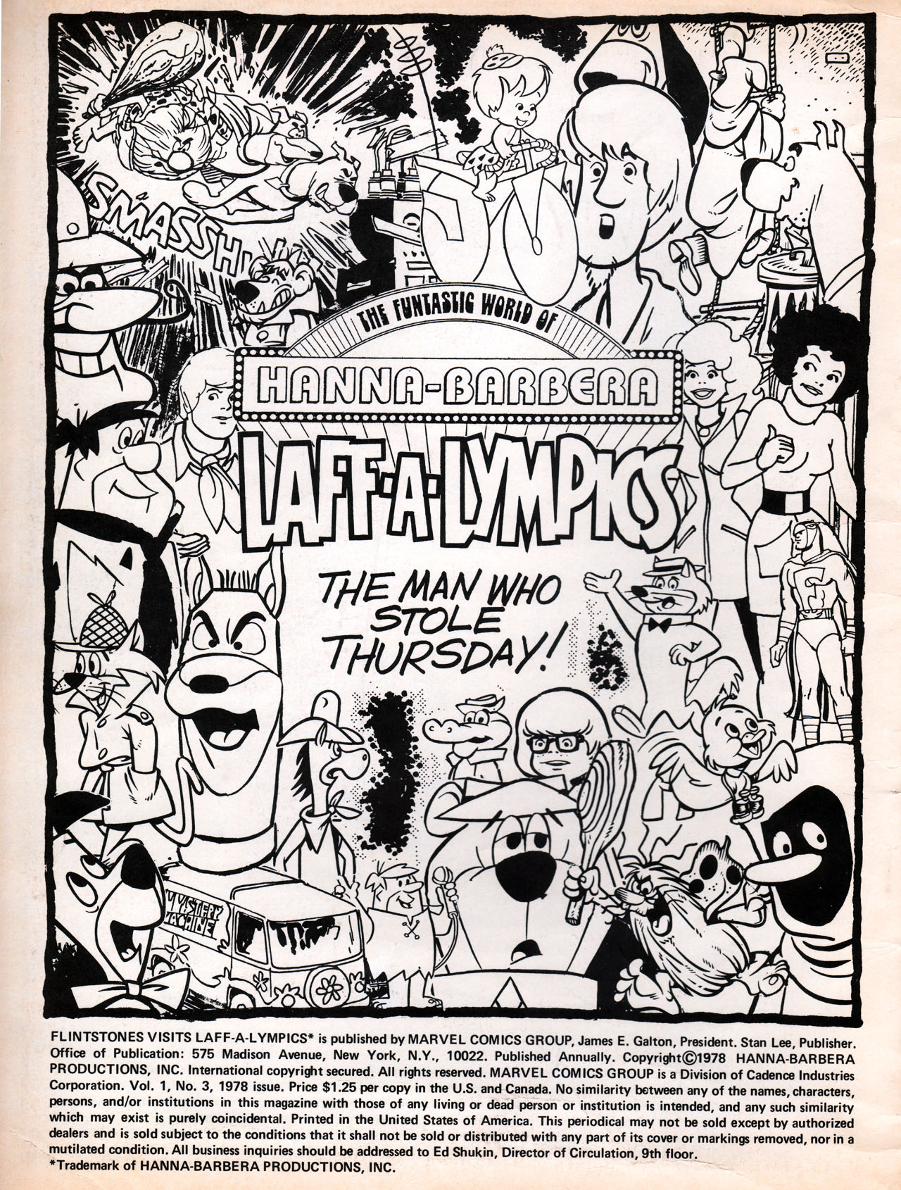 Read online Flintstones Visits Laff-A-Lympics comic -  Issue # Full - 2