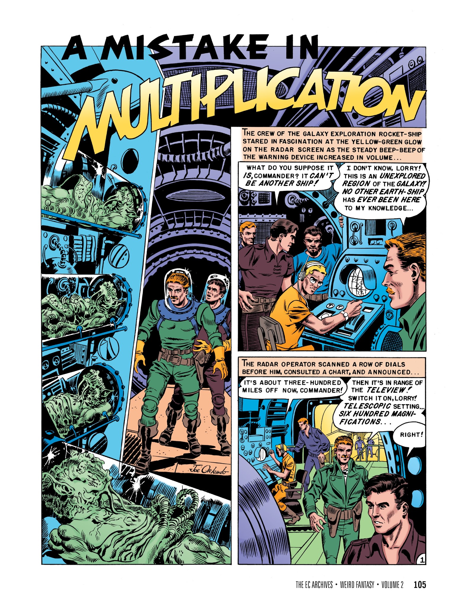 Read online The EC Archives: Weird Fantasy comic -  Issue # TPB 2 - 107