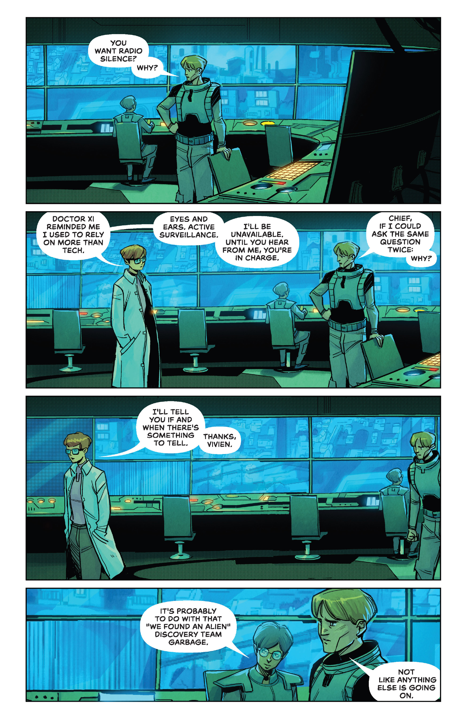 Read online Outpost Zero comic -  Issue #12 - 3