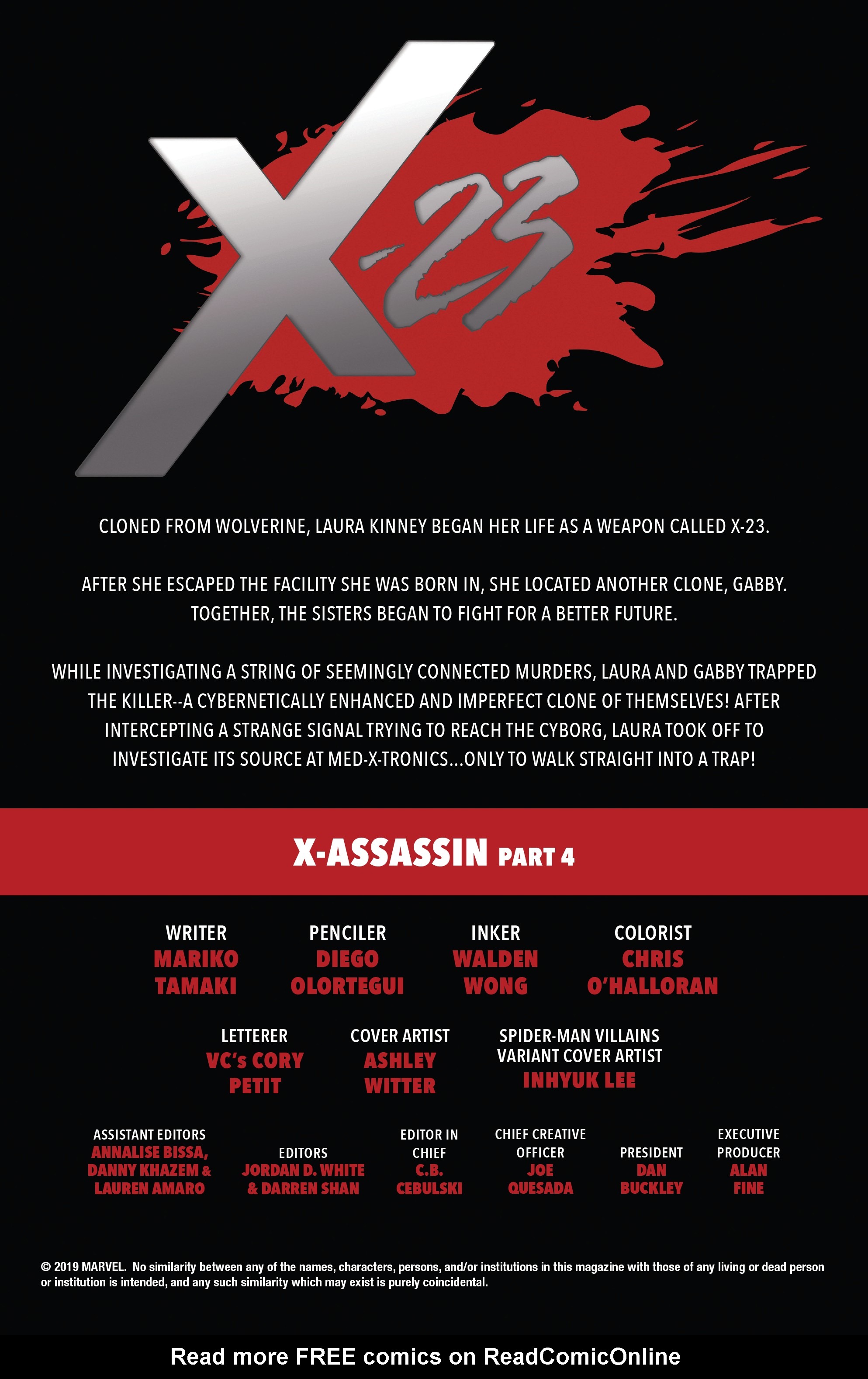 Read online X-23 (2018) comic -  Issue #10 - 2