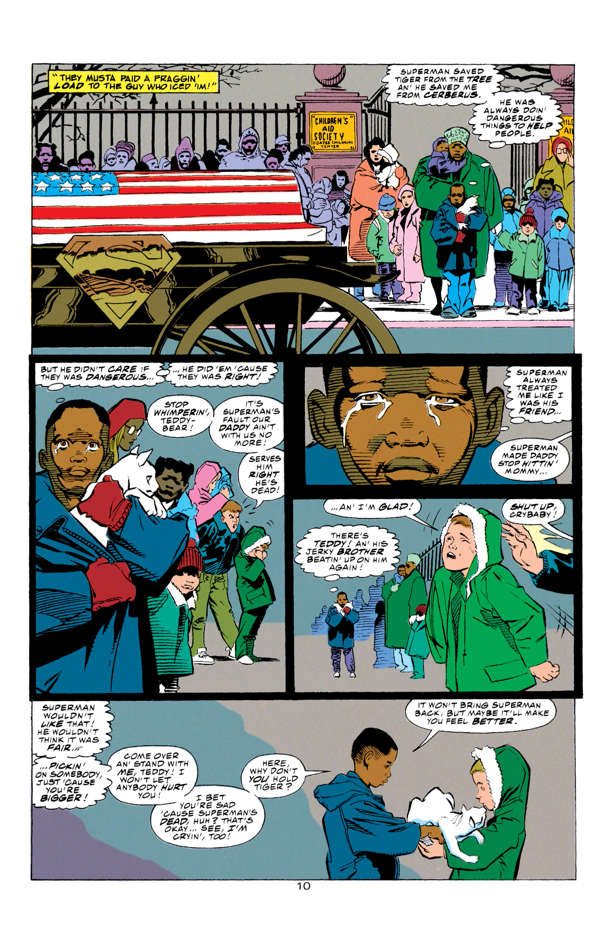 Read online Superman: The Man of Steel (1991) comic -  Issue #20 - 10