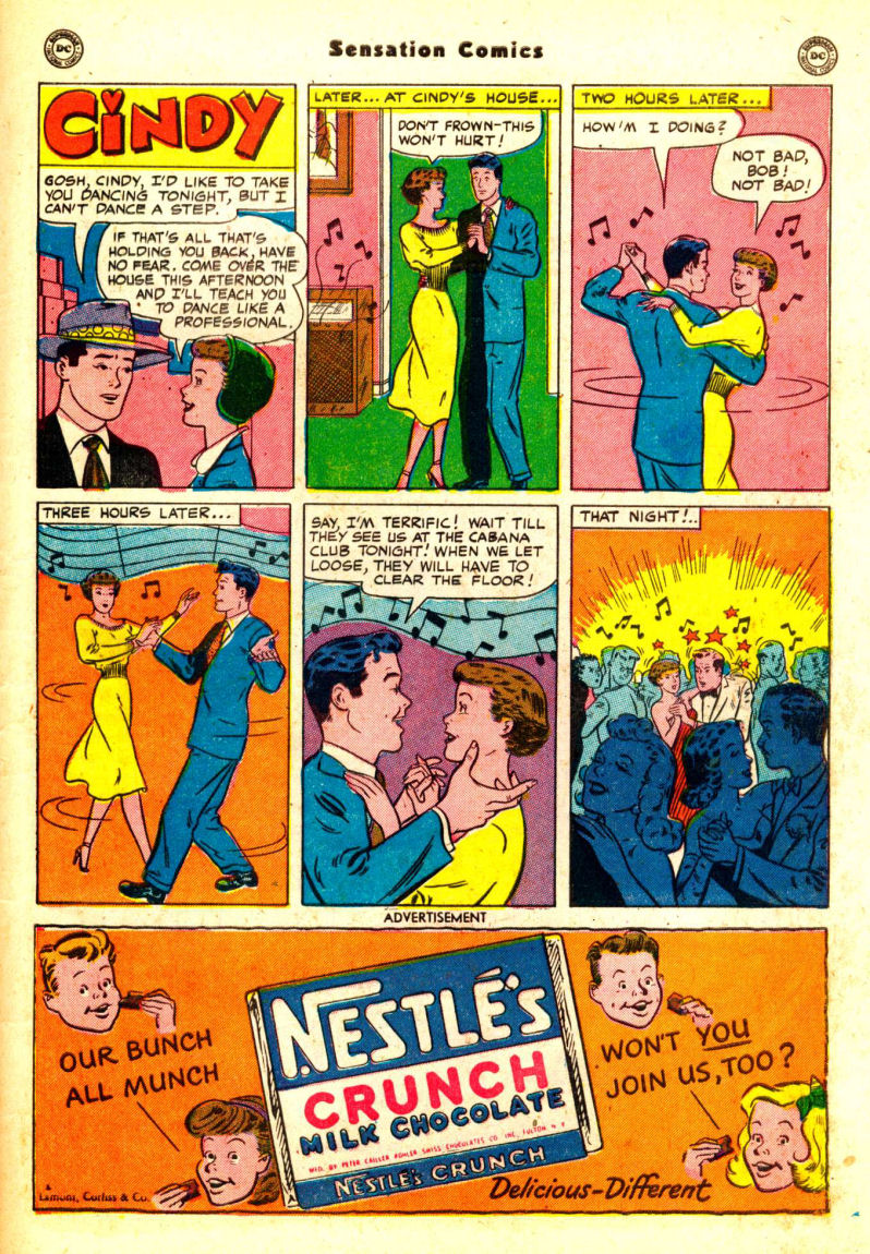 Read online Sensation (Mystery) Comics comic -  Issue #97 - 39