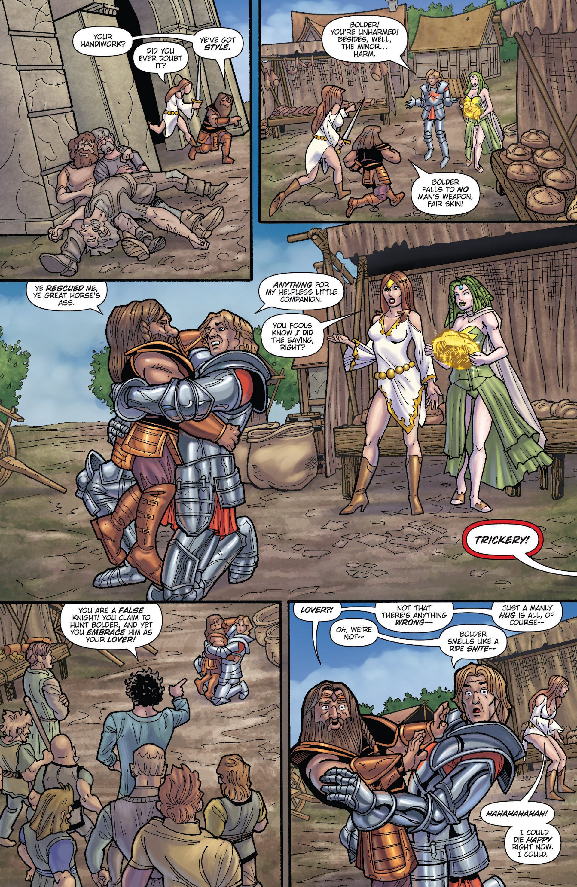 Read online Grimm Fairy Tales presents Quest comic -  Issue #2 - 10