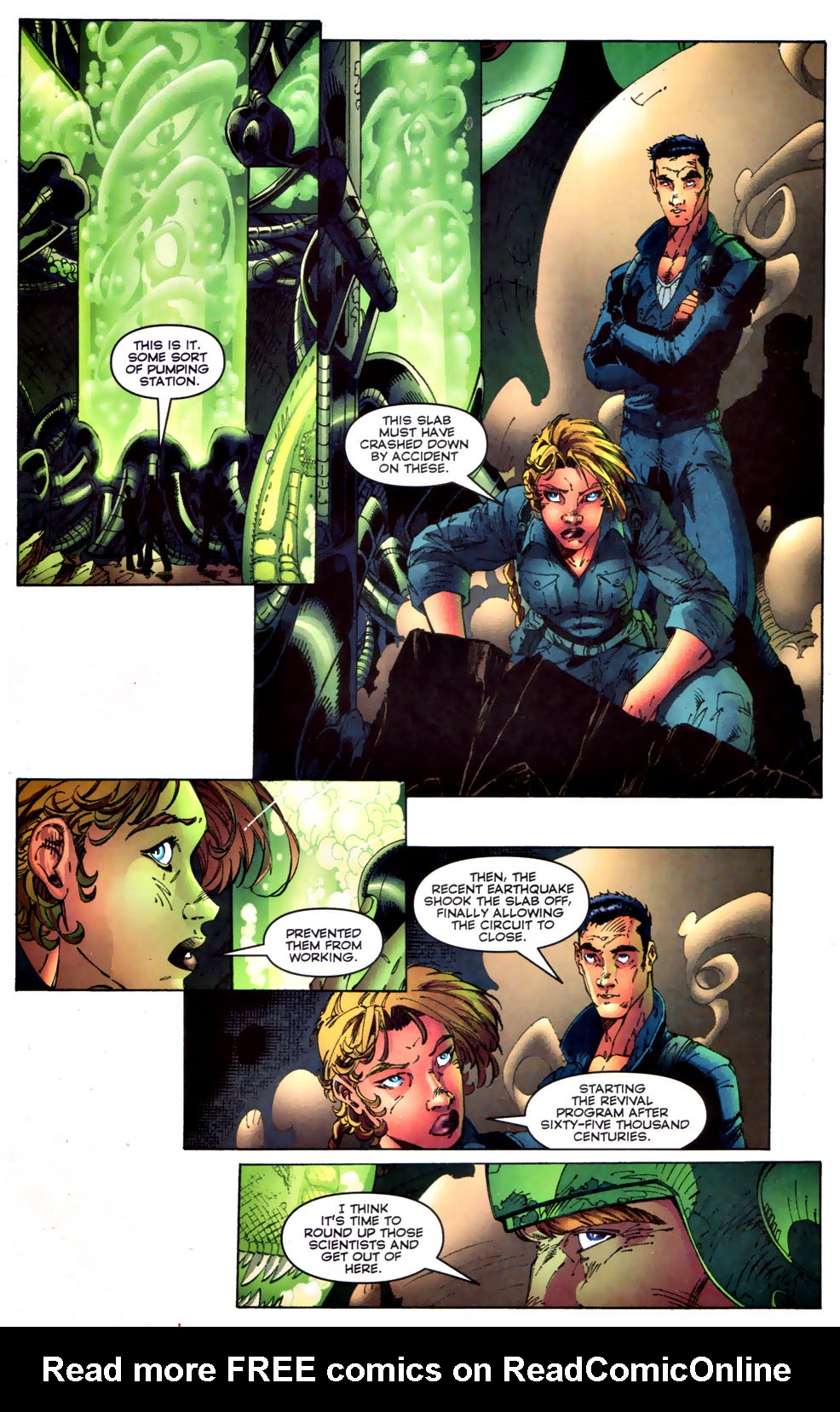 Read online Extinction Event comic -  Issue #2 - 8