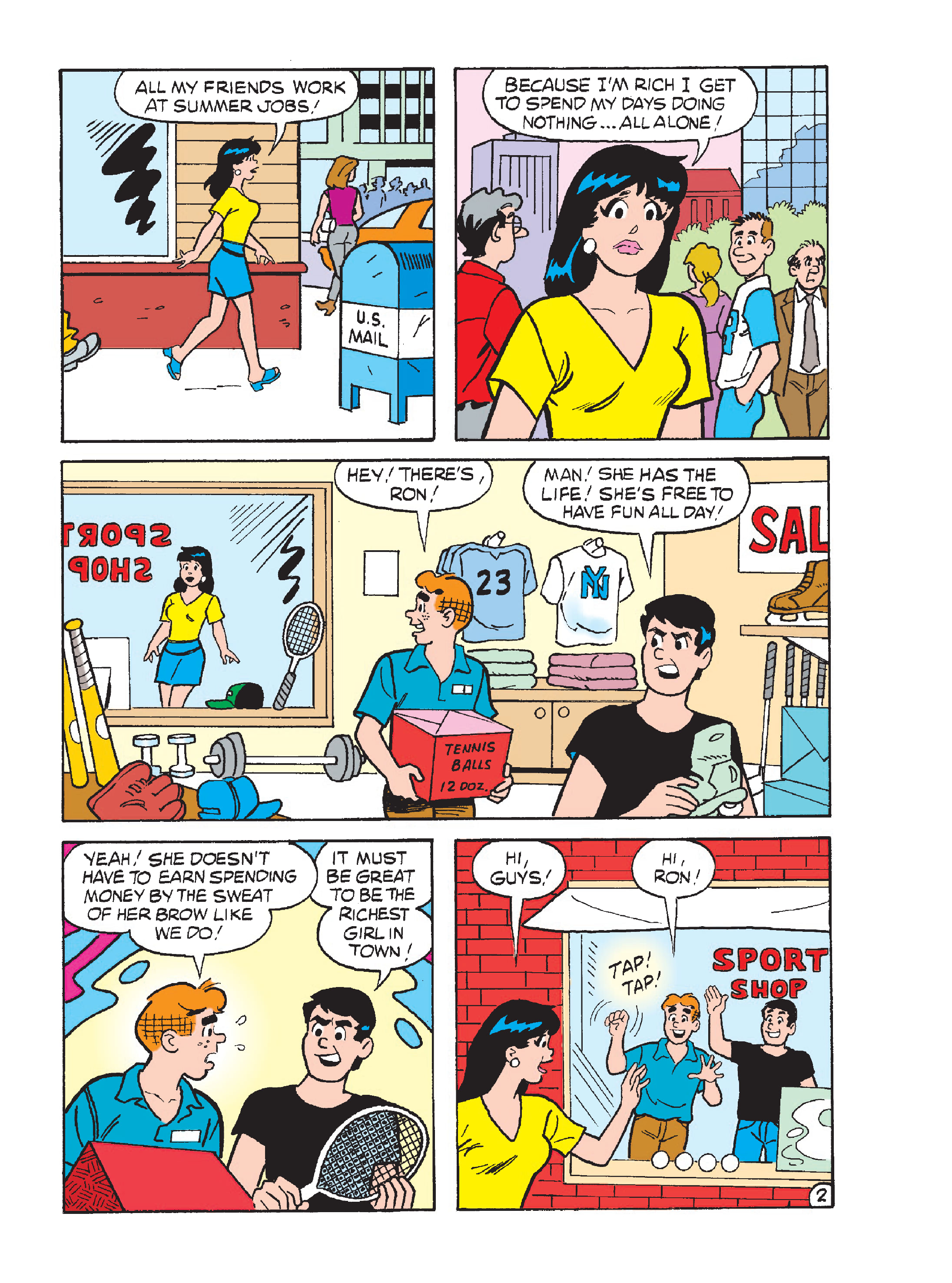 Read online World of Betty & Veronica Digest comic -  Issue #15 - 169