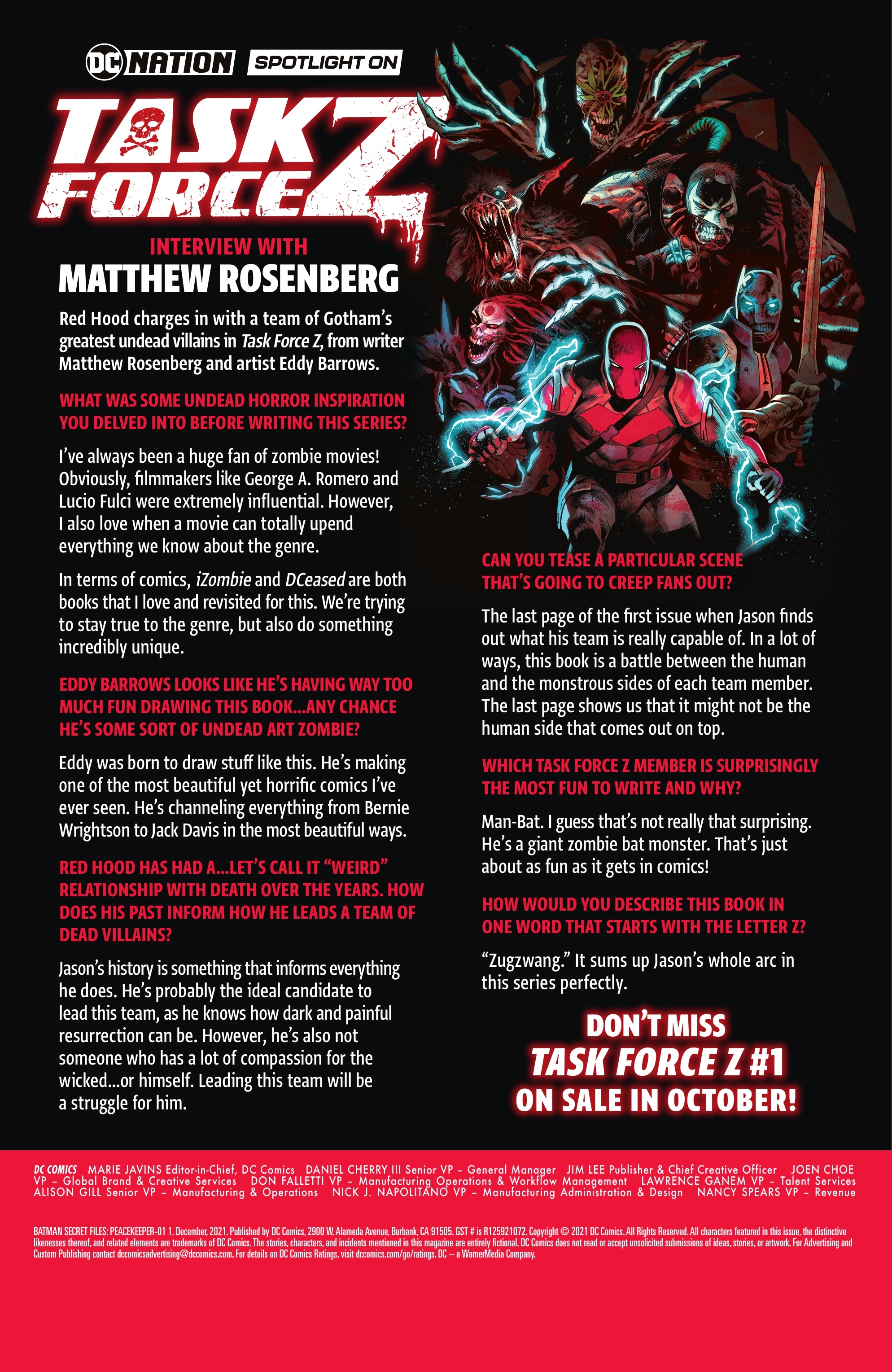 Read online Batman Secret Files: Peacekeeper comic -  Issue # Full - 34