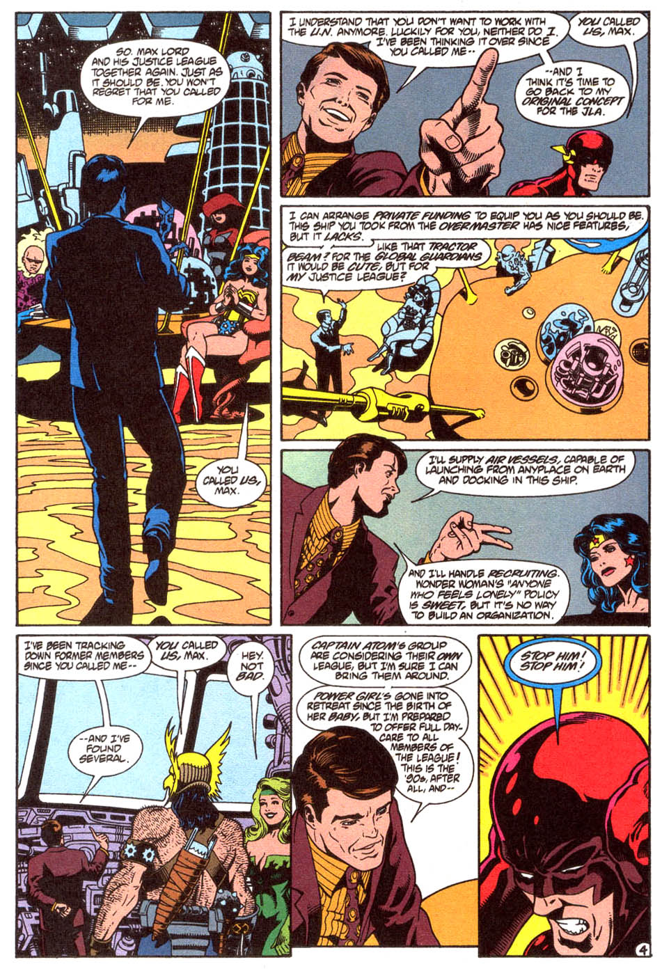 Justice League America 93 Page 4