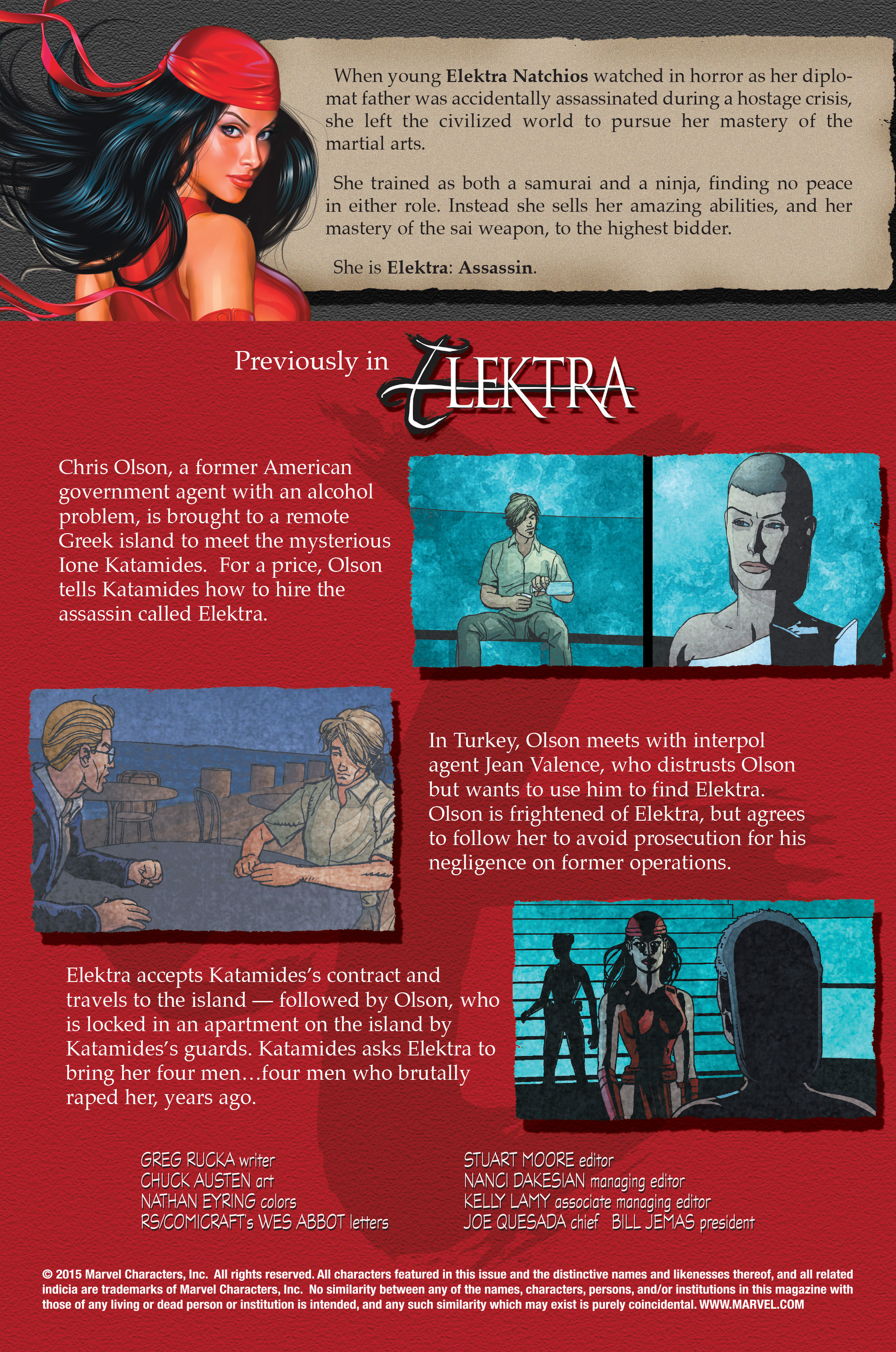Read online Elektra (2001) comic -  Issue # _TPB Elektra by Greg Rucka Ultimate Collection (Part 1) - 28
