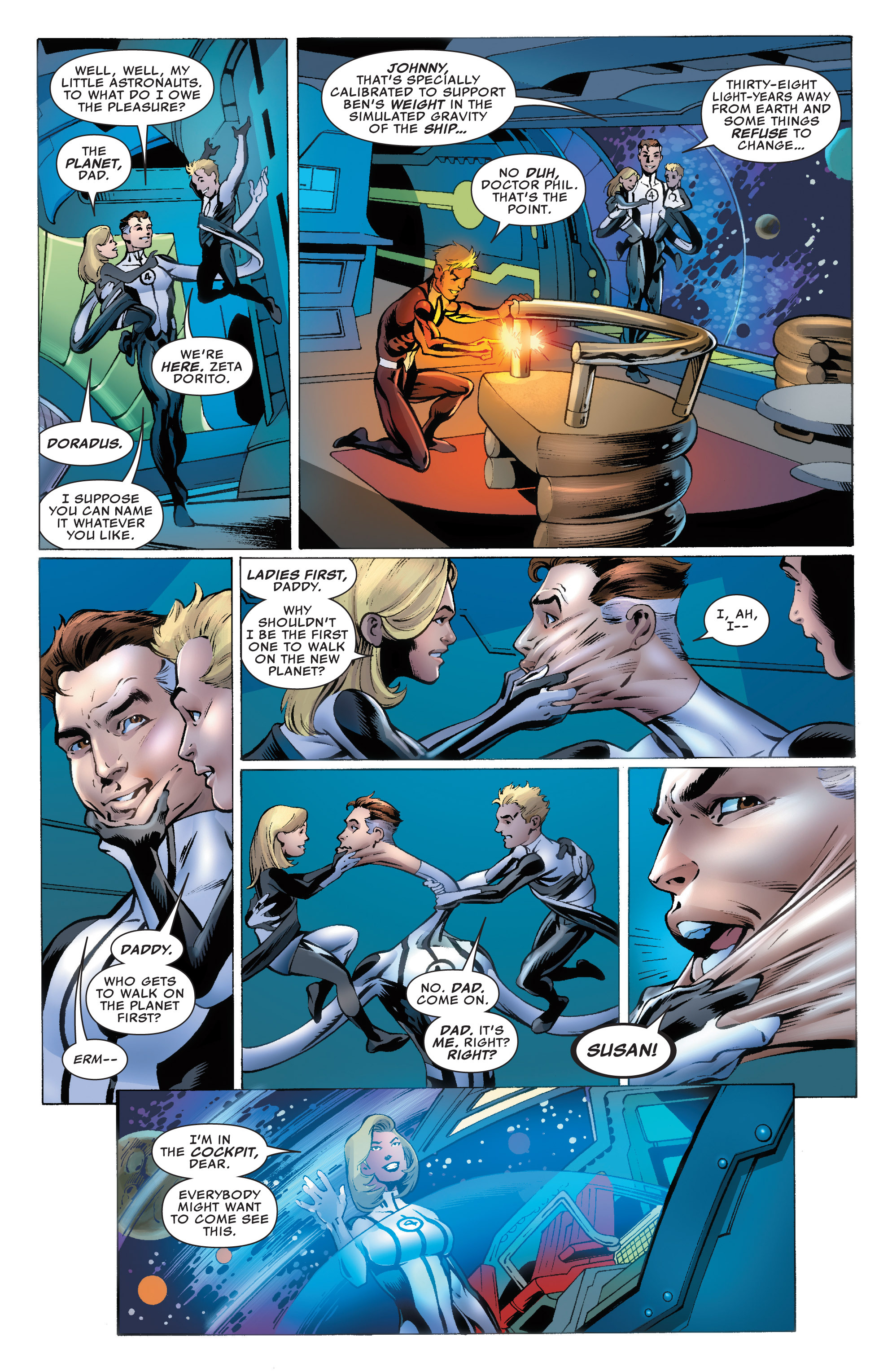 Read online Fantastic Four (2013) comic -  Issue #3 - 5