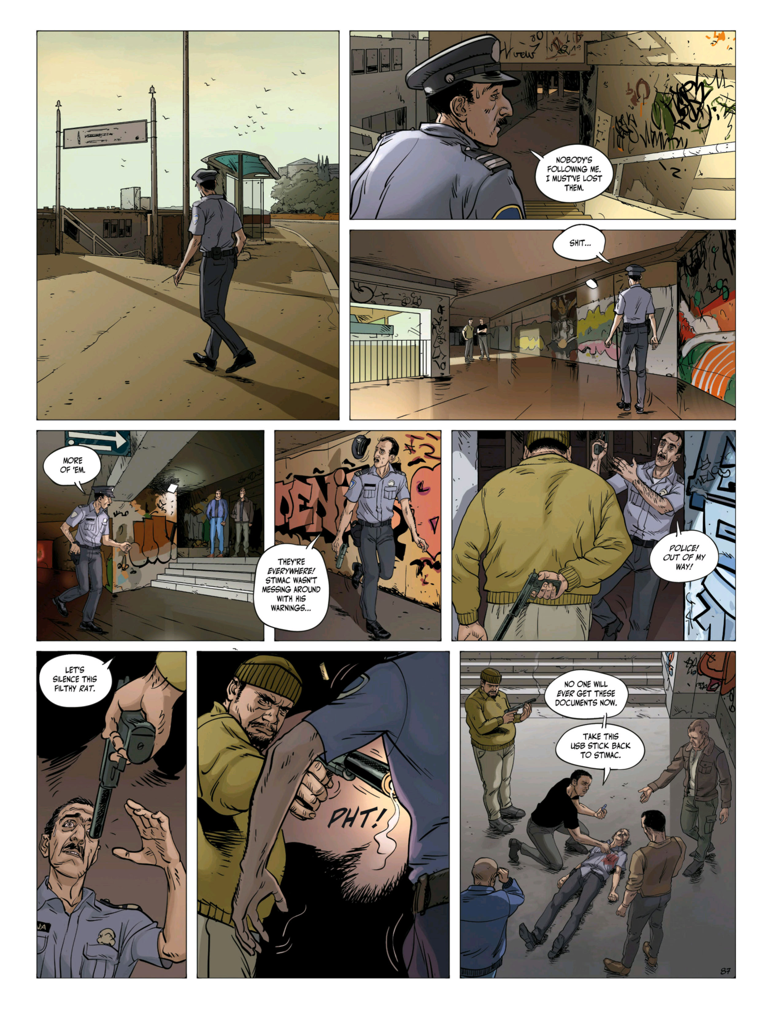 Read online Balkans Arena comic -  Issue #2 - 34