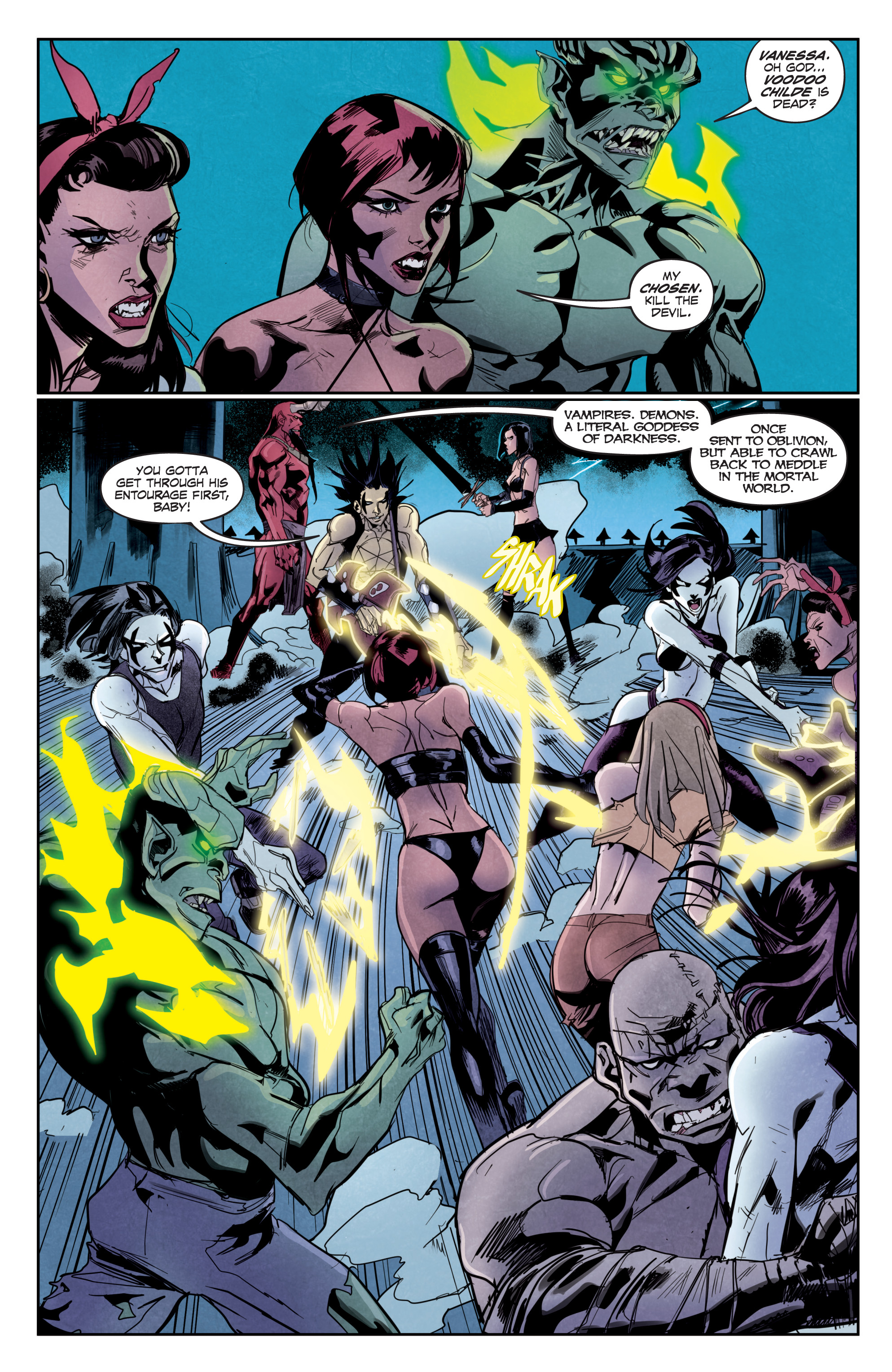 Read online Hack/Slash vs. Chaos comic -  Issue #5 - 13