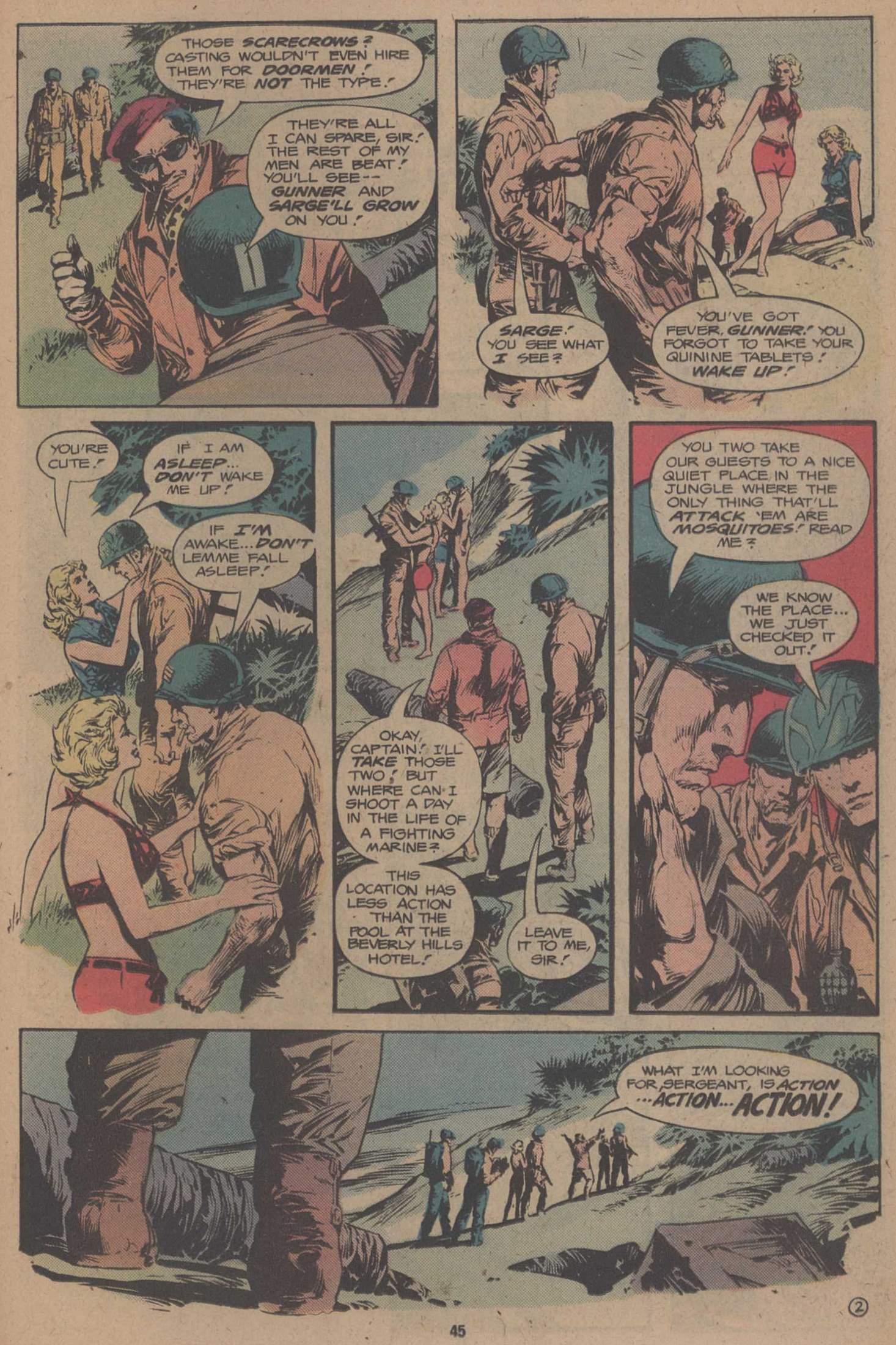 Read online G.I. Combat (1952) comic -  Issue #212 - 45