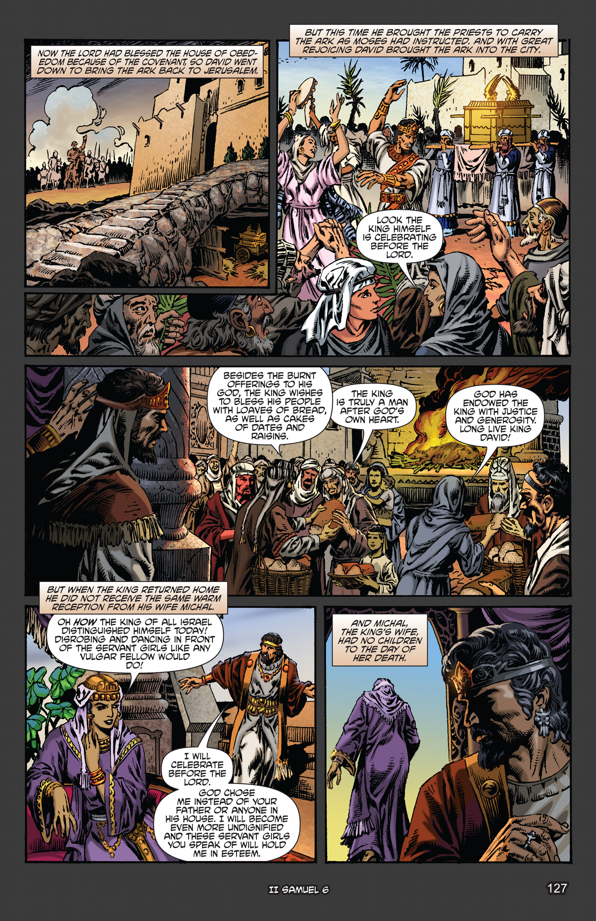 Read online The Kingstone Bible comic -  Issue #5 - 131