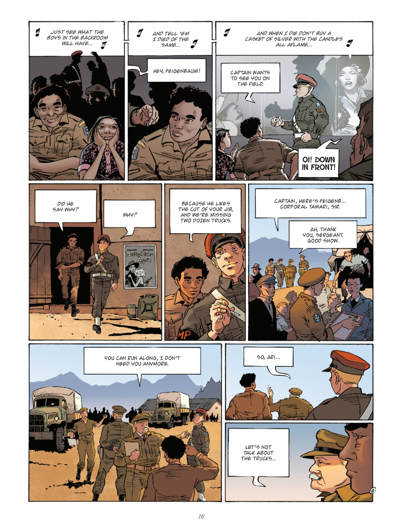 Read online The Jewish Brigade comic -  Issue #2 - 10