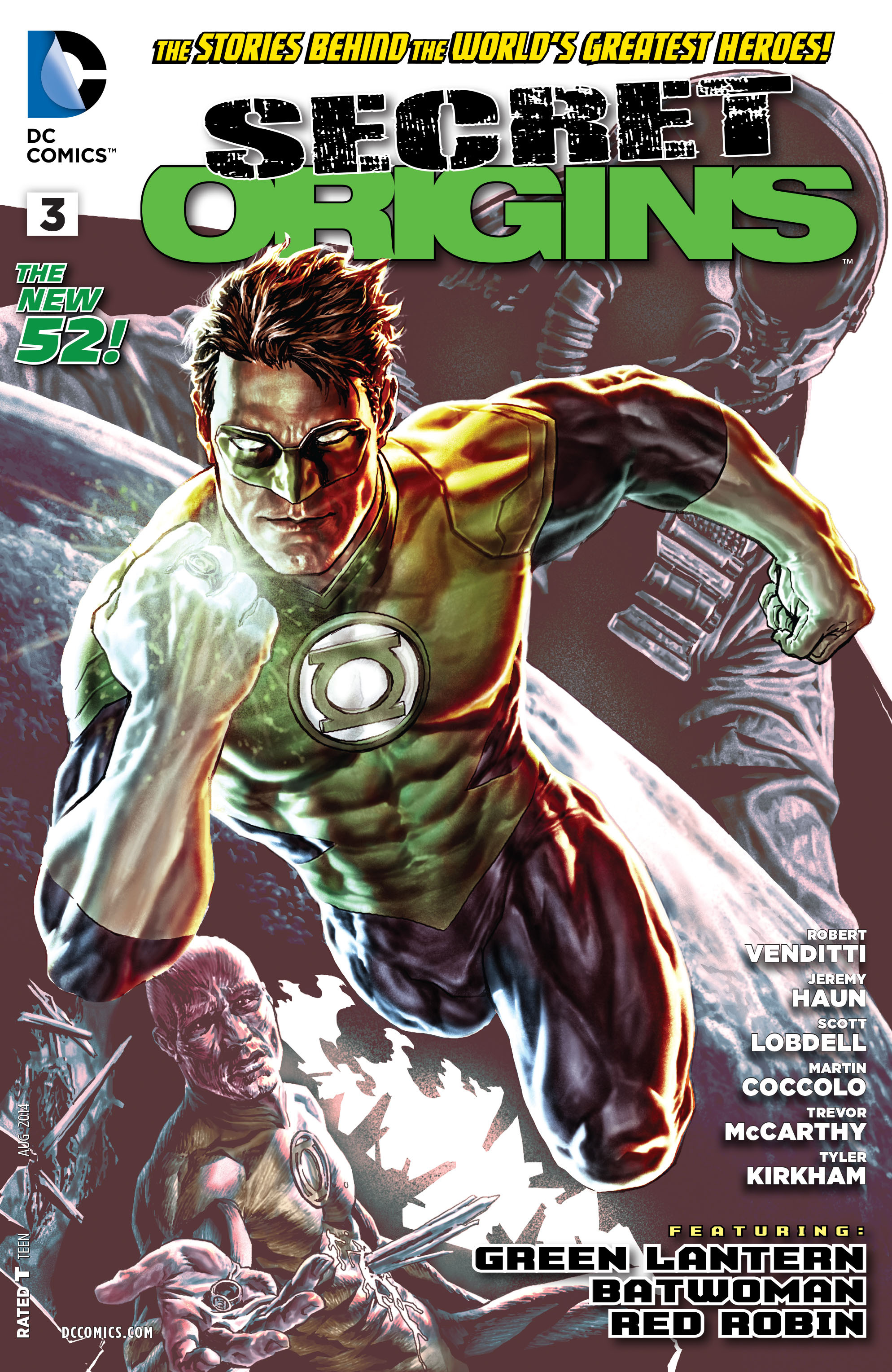 Read online Secret Origins (2014) comic -  Issue #3 - 1
