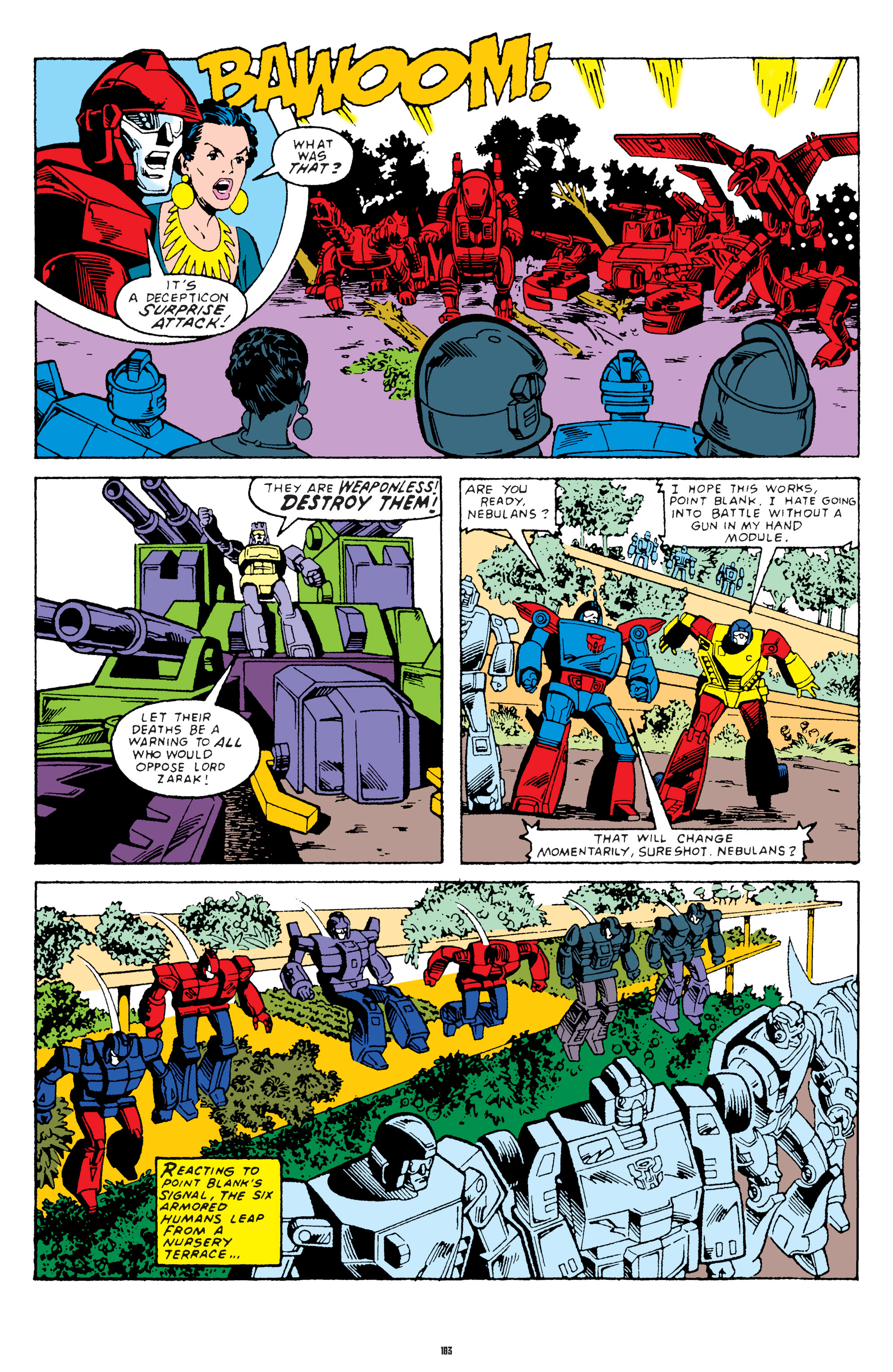 Read online The Transformers Classics comic -  Issue # TPB 7 - 182