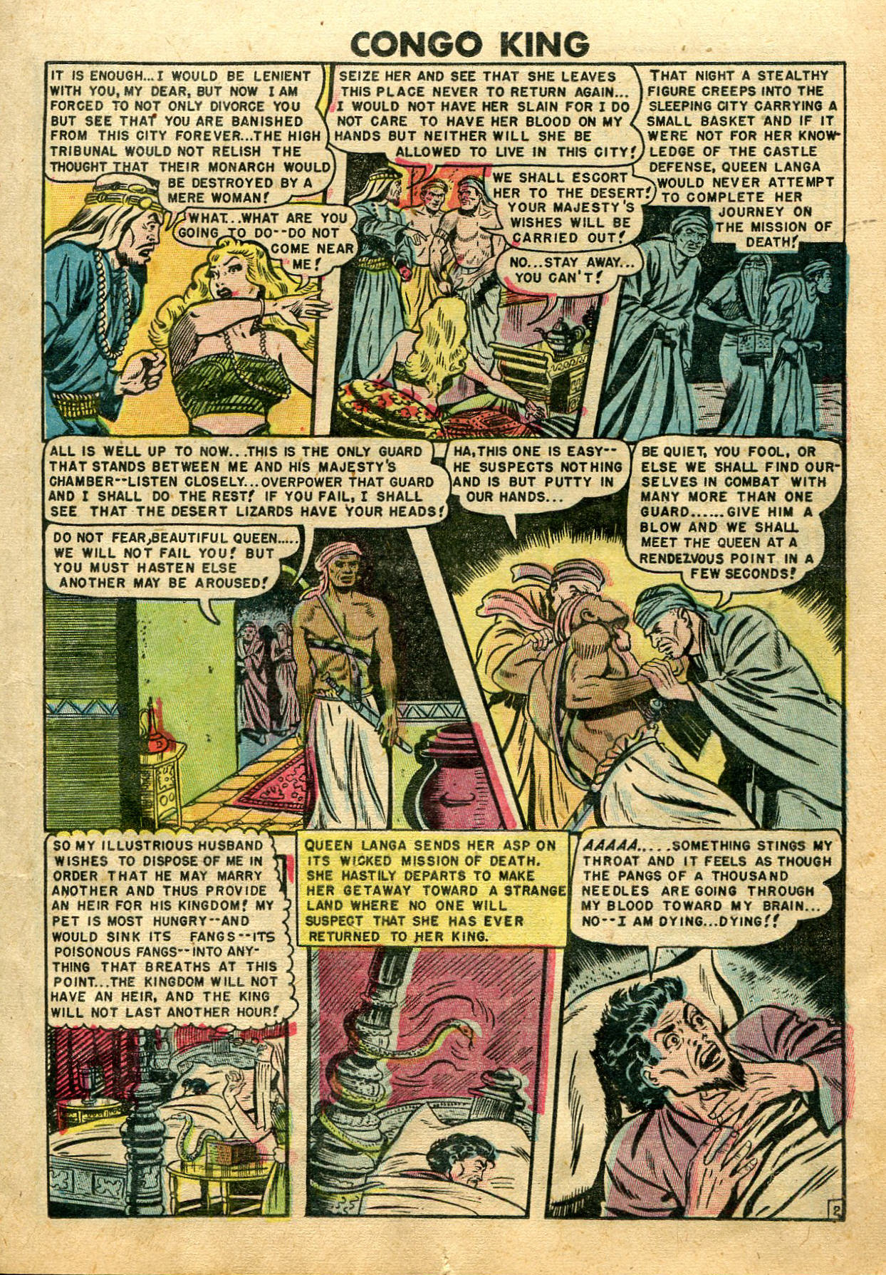 Read online Jungle Jo (1950) comic -  Issue # Full - 13