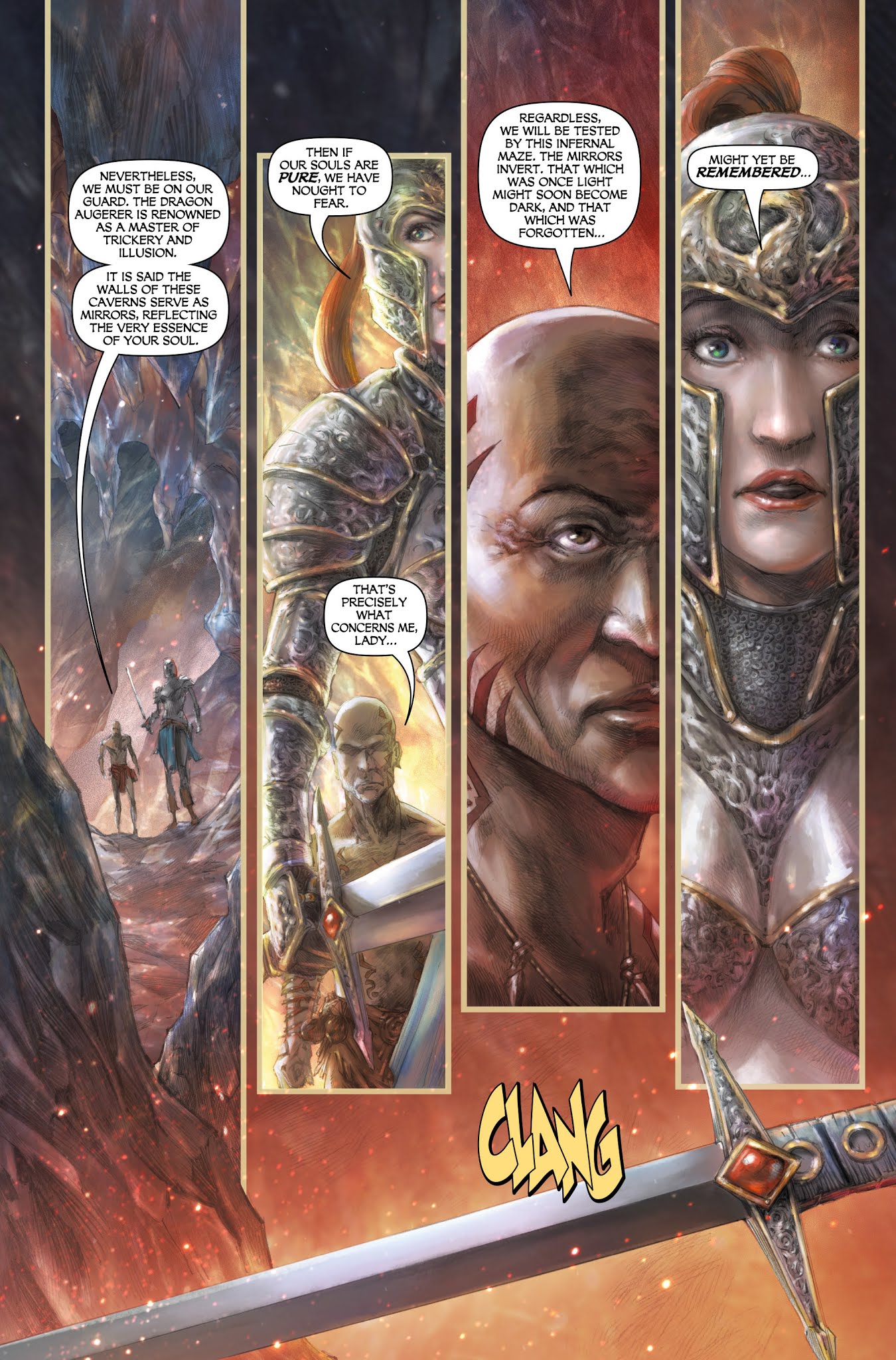 Read online Dark Souls: The Breath of Andolus comic -  Issue #1 - 10