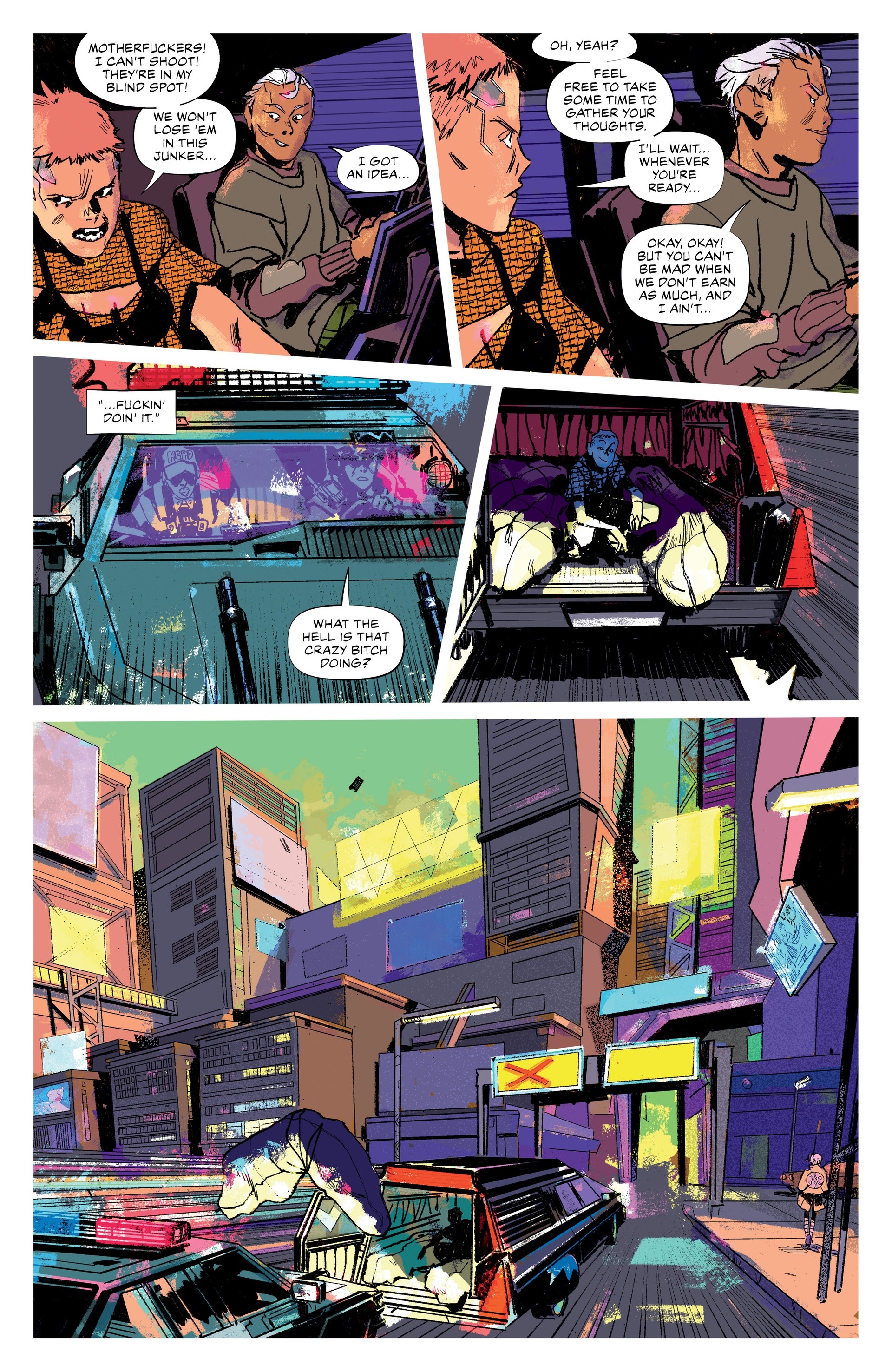 Read online Cyberpunk 2077: Big City Dreams (2022) comic -  Issue # Full - 17