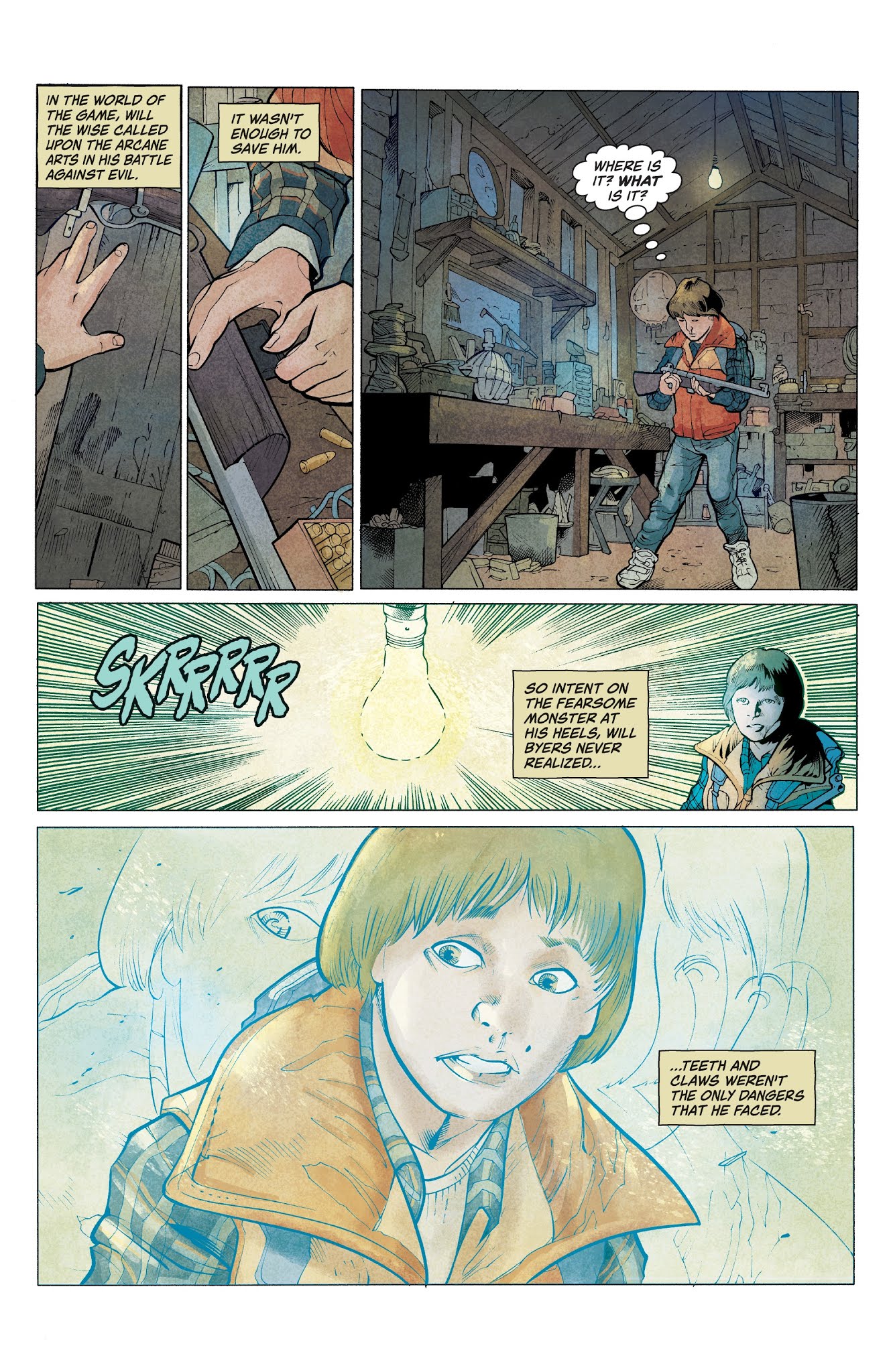 Read online Stranger Things comic -  Issue #1 - 4