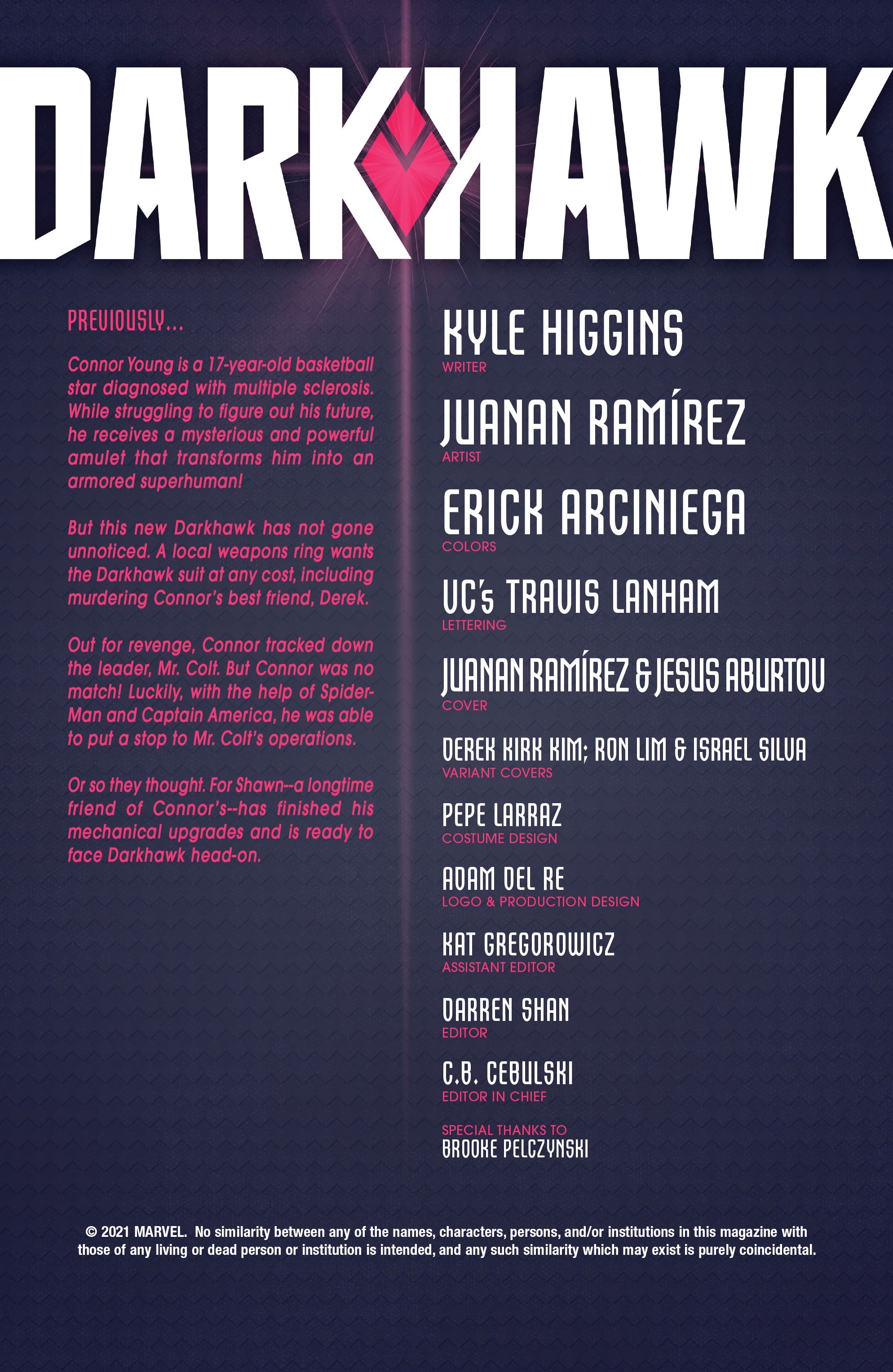 Read online Darkhawk (2021) comic -  Issue #5 - 2