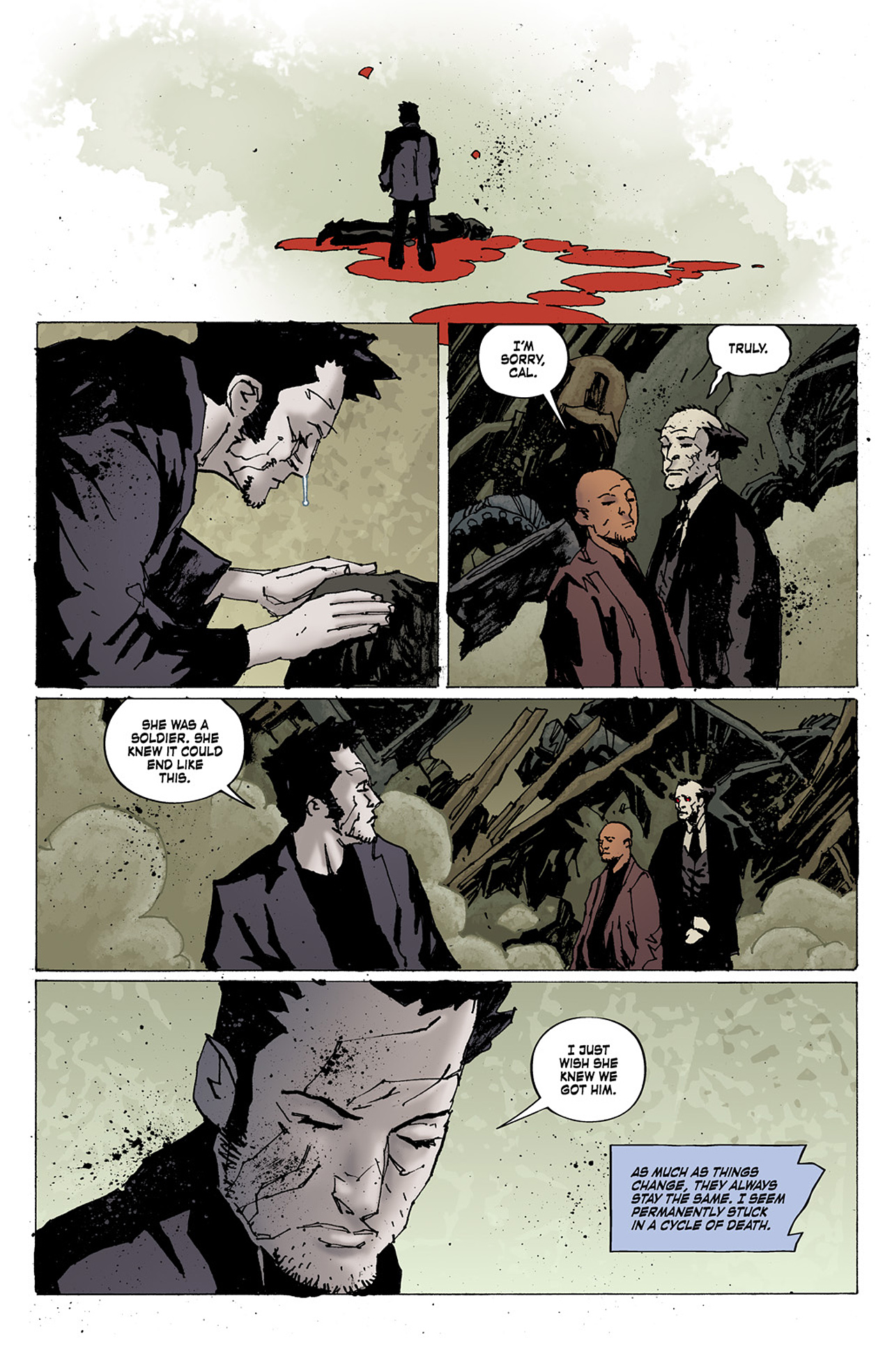 Read online Criminal Macabre: Final Night - The 30 Days of Night Crossover comic -  Issue #4 - 25