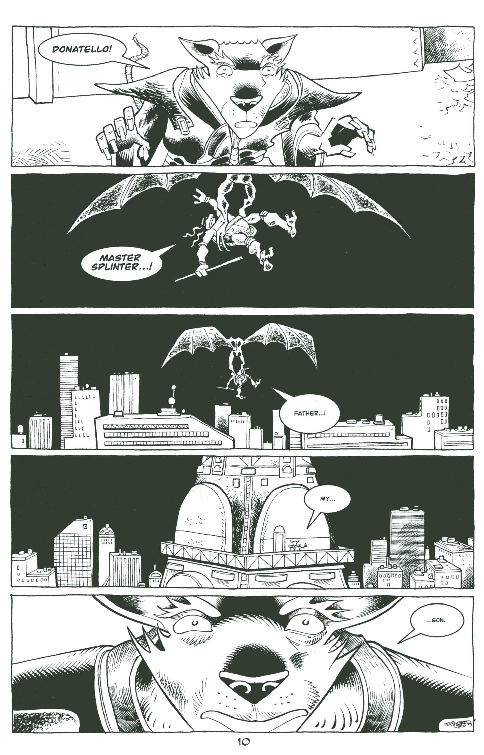 Read online TMNT Movie Prequel comic -  Issue #3 - 12