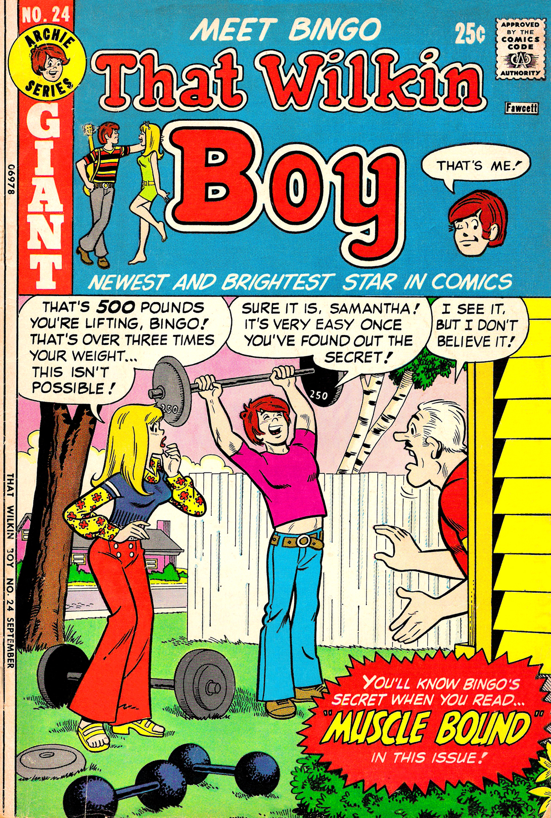 Read online That Wilkin Boy comic -  Issue #24 - 1