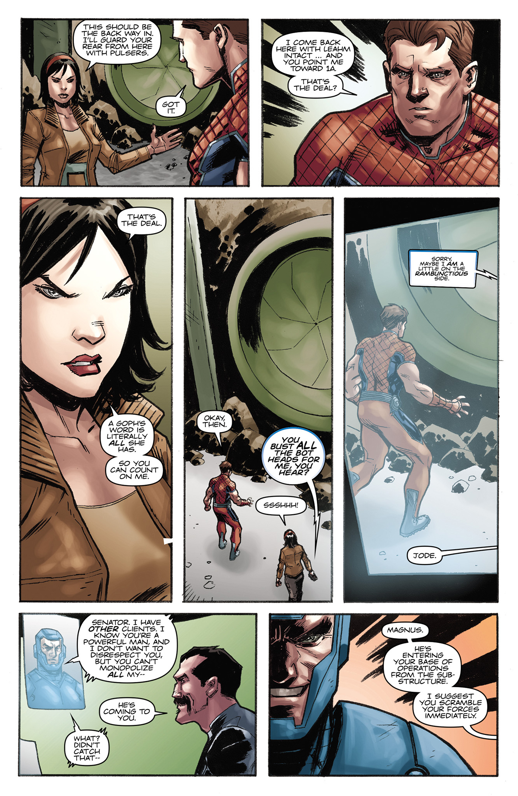 Read online Magnus Robot Fighter (2014) comic -  Issue #6 - 15