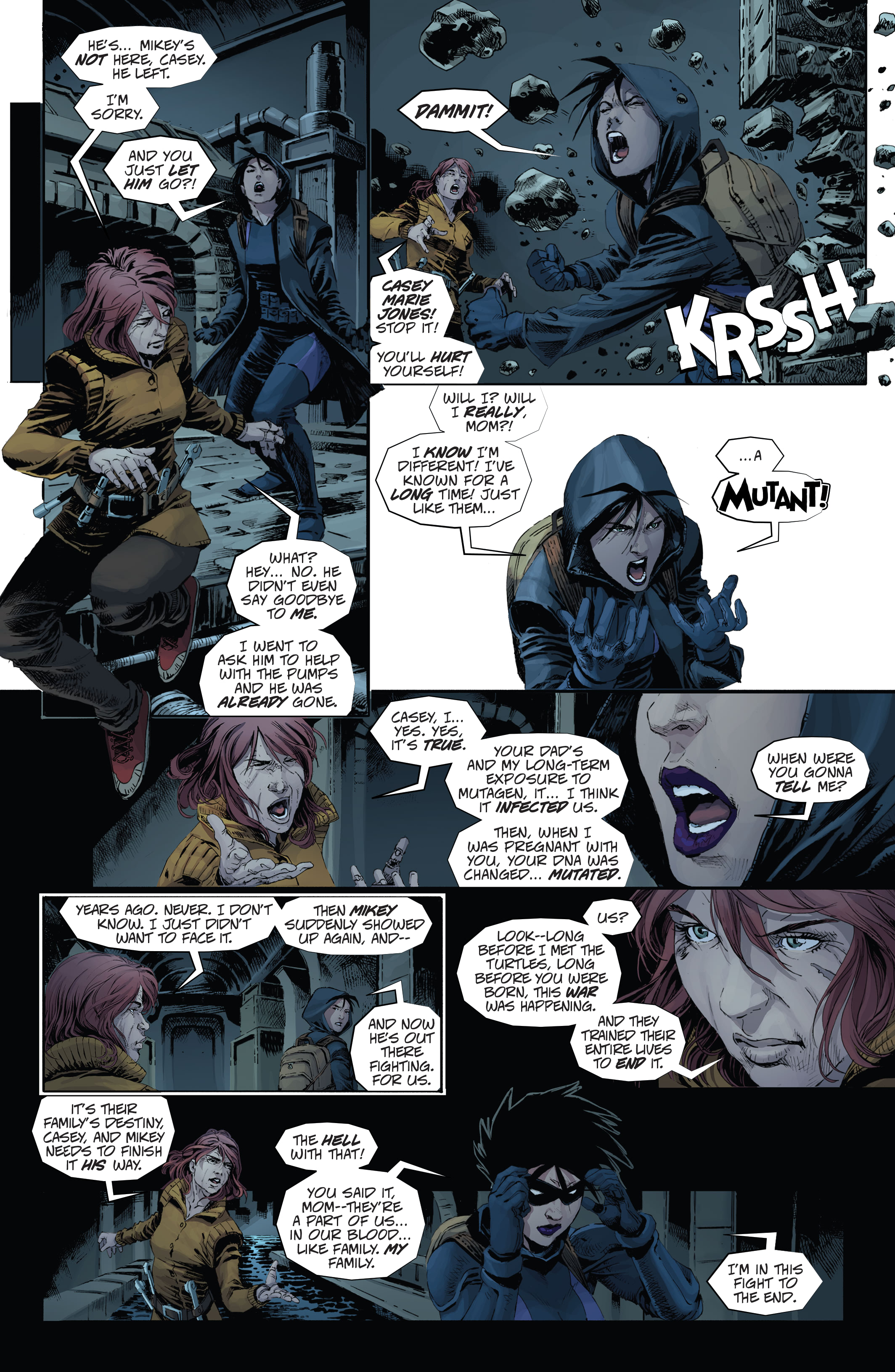 Read online Teenage Mutant Ninja Turtles: The Last Ronin comic -  Issue #5 - 10