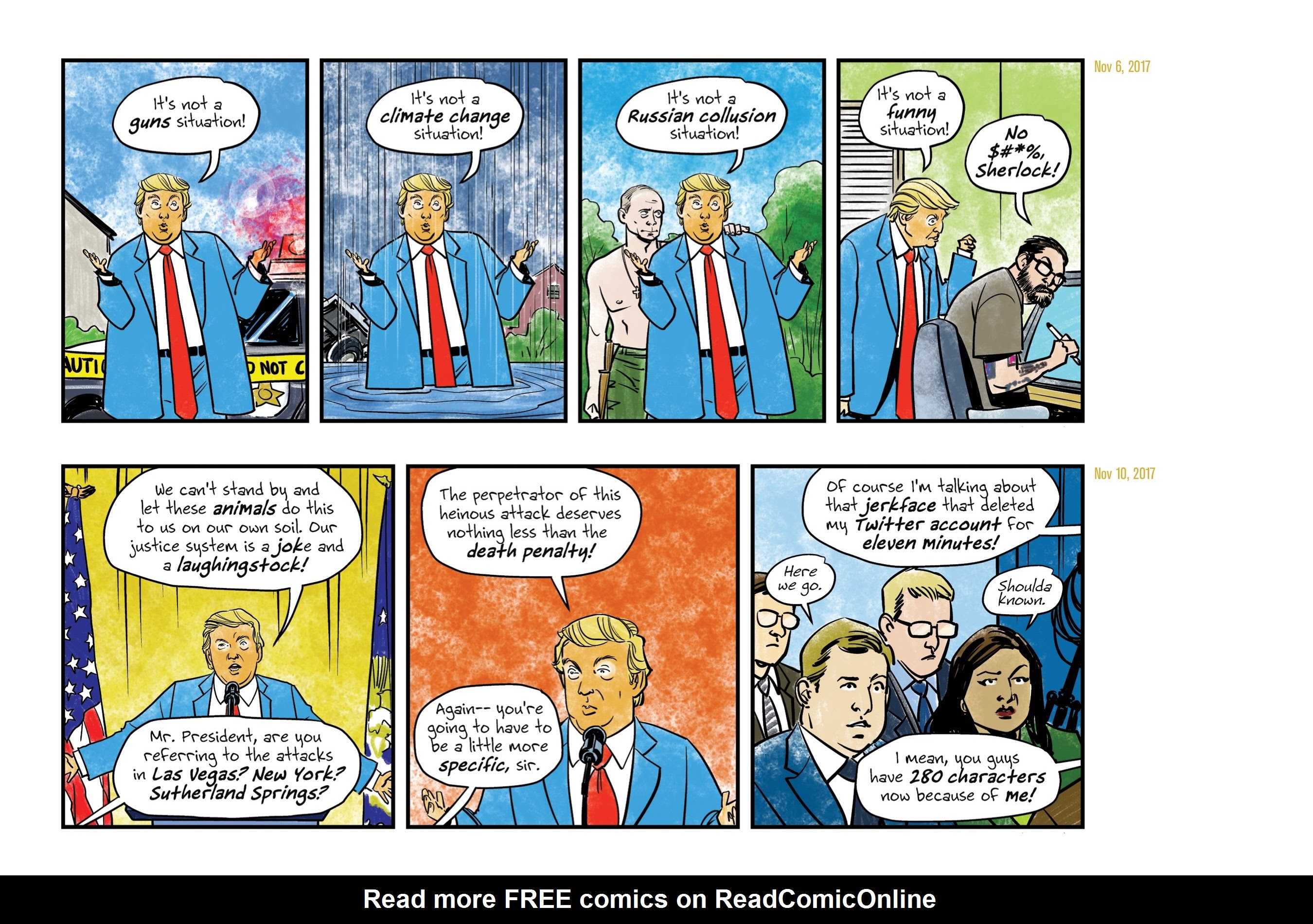 Read online Lil' Donnie: Executive Privilege comic -  Issue # TPB - 59