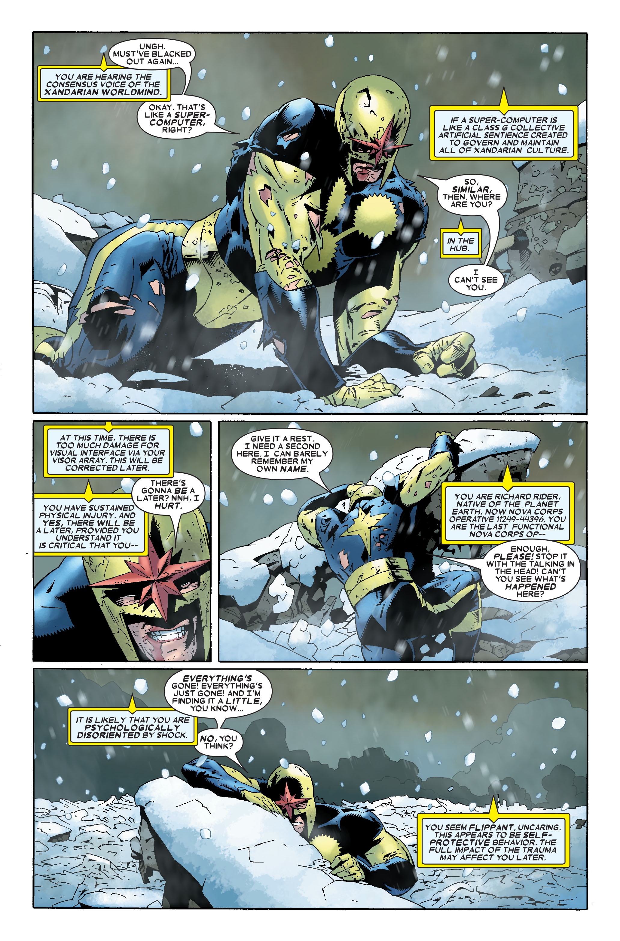 Read online Annihilation: Nova comic -  Issue #1 - 7
