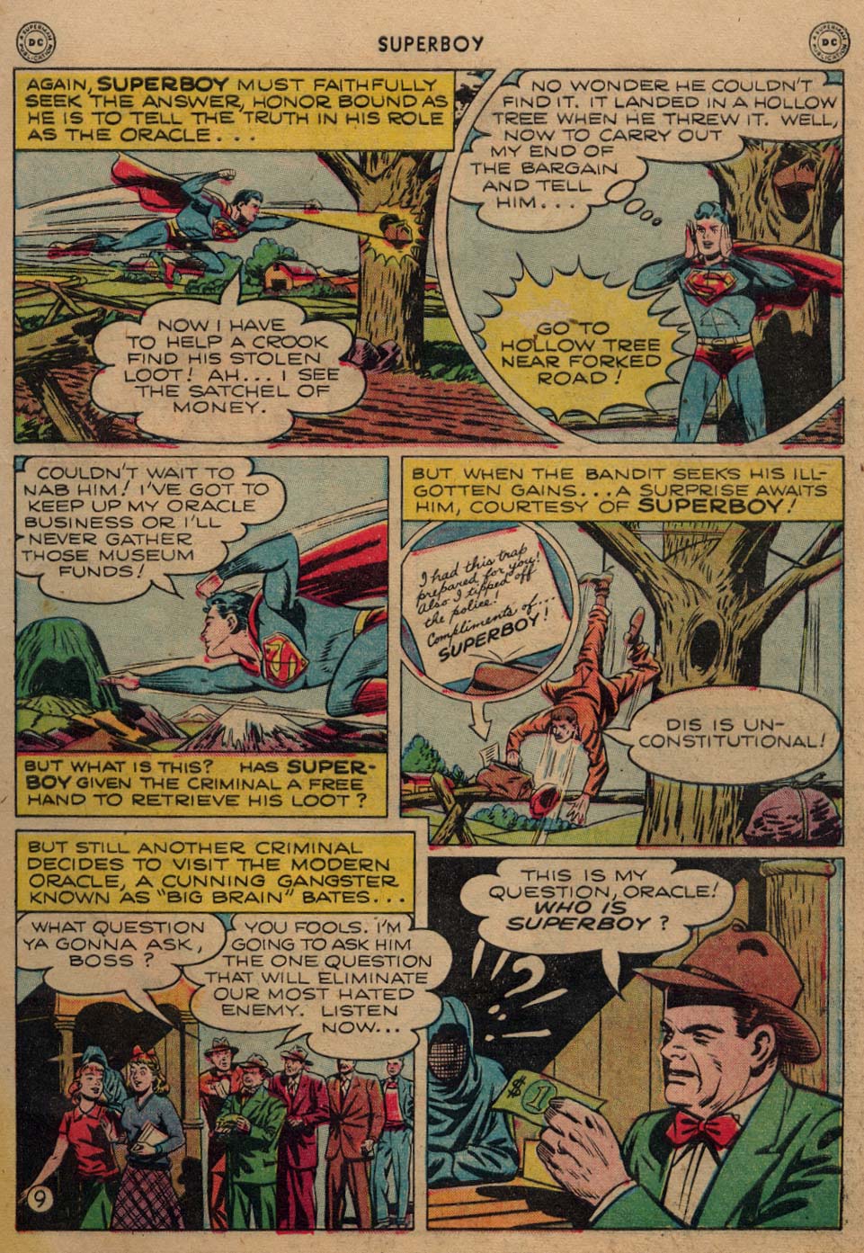 Read online Superboy (1949) comic -  Issue #4 - 10